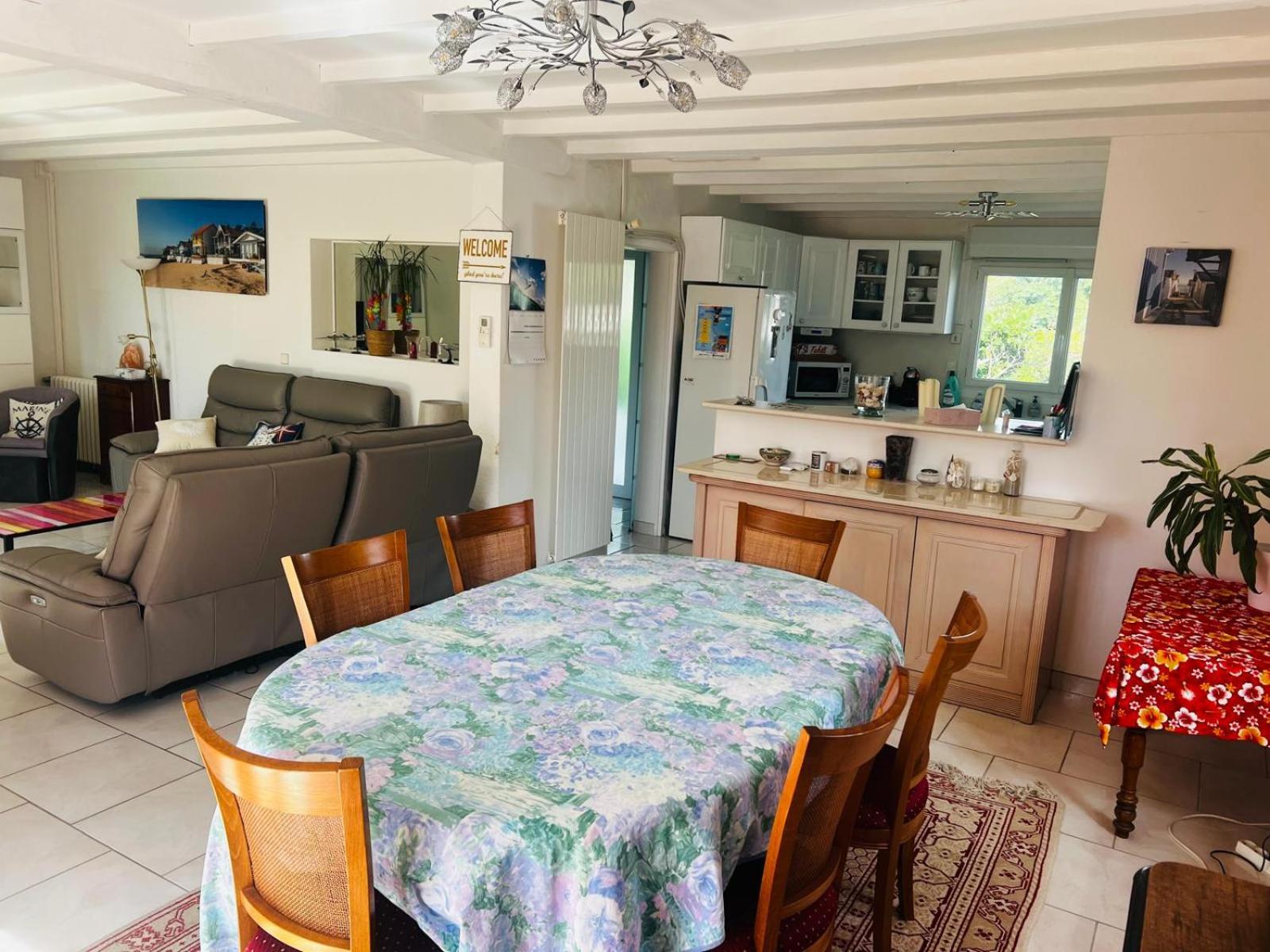 Villa La Hume proche port plage commodités Bassin d'Arcachon avec piscine chauffée