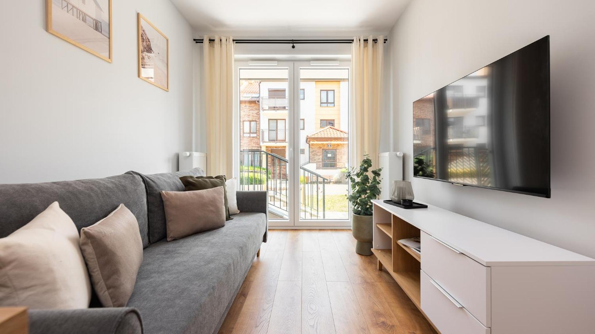 Flatbook Apartamenty - Trimare II Sztutowo z bilardem i parkingiem