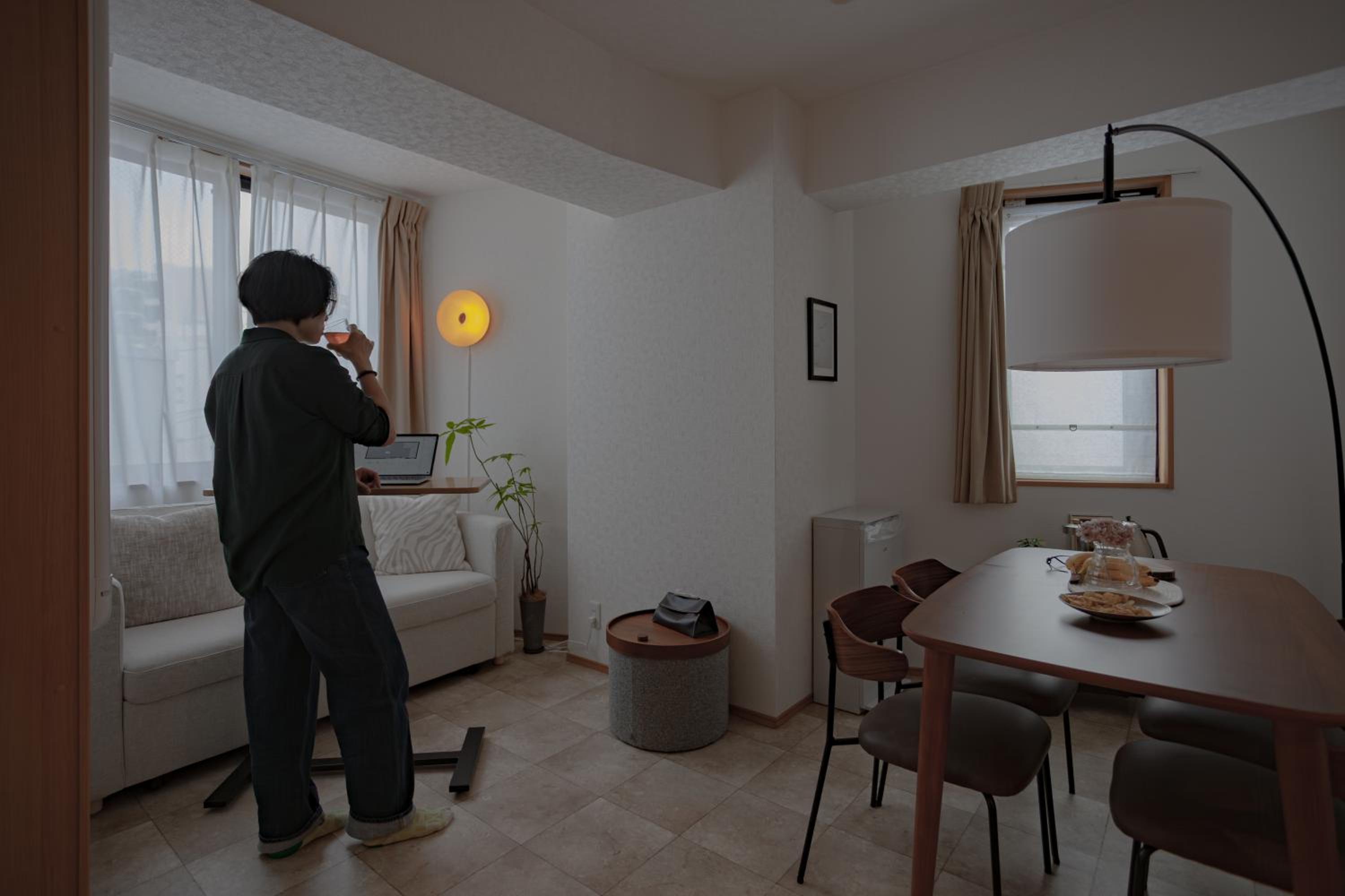 SHIKA HOME Yokohama Chinatown-Luxury長期滞在OK-Family Groupに最適-キッチン完備 落ち着きある空間
