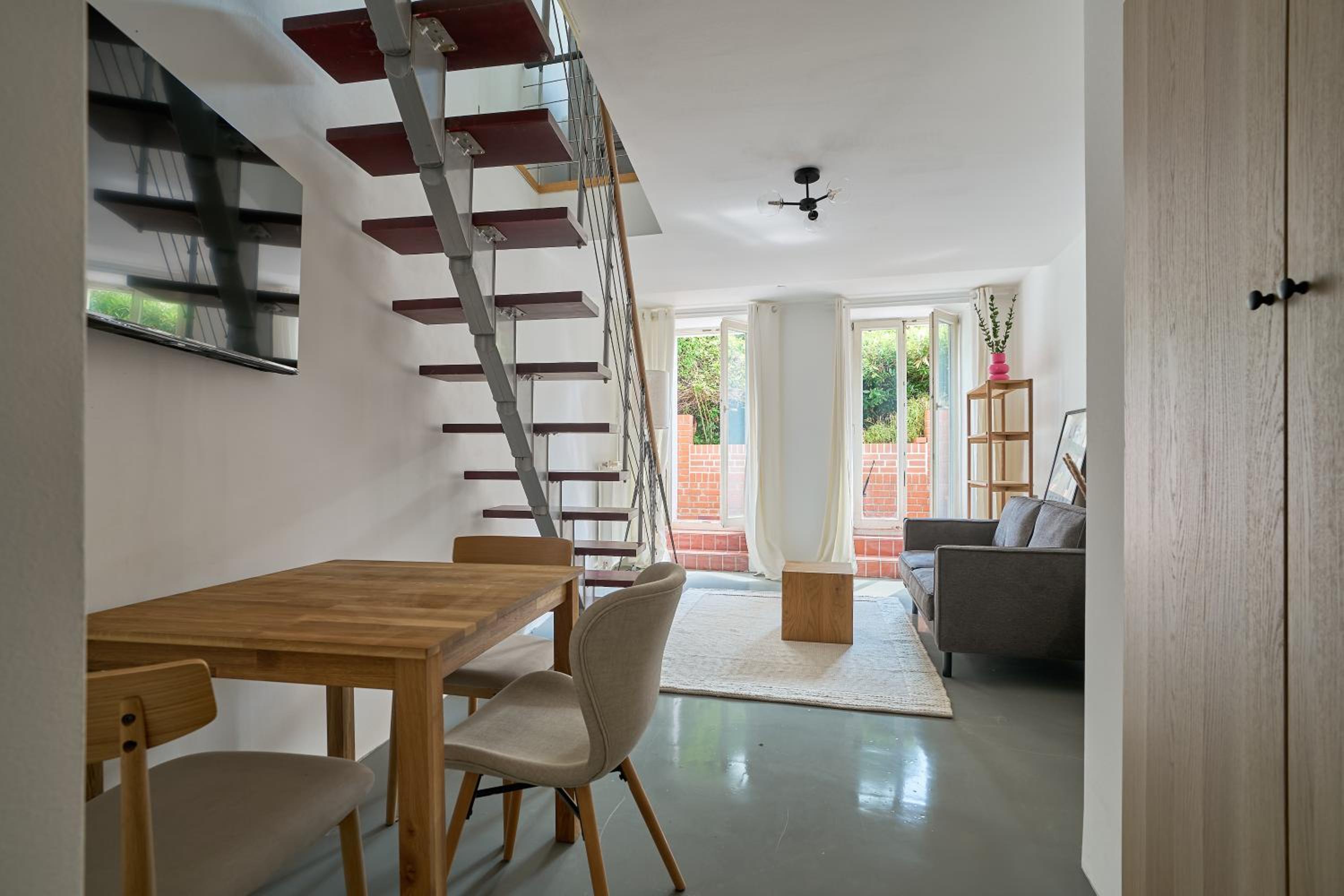 Ruhiges zentrales Maisonette-Loft in Berlin