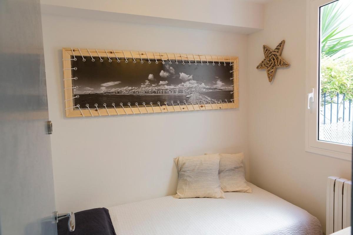 Stunning sea views over marina with swimming pool