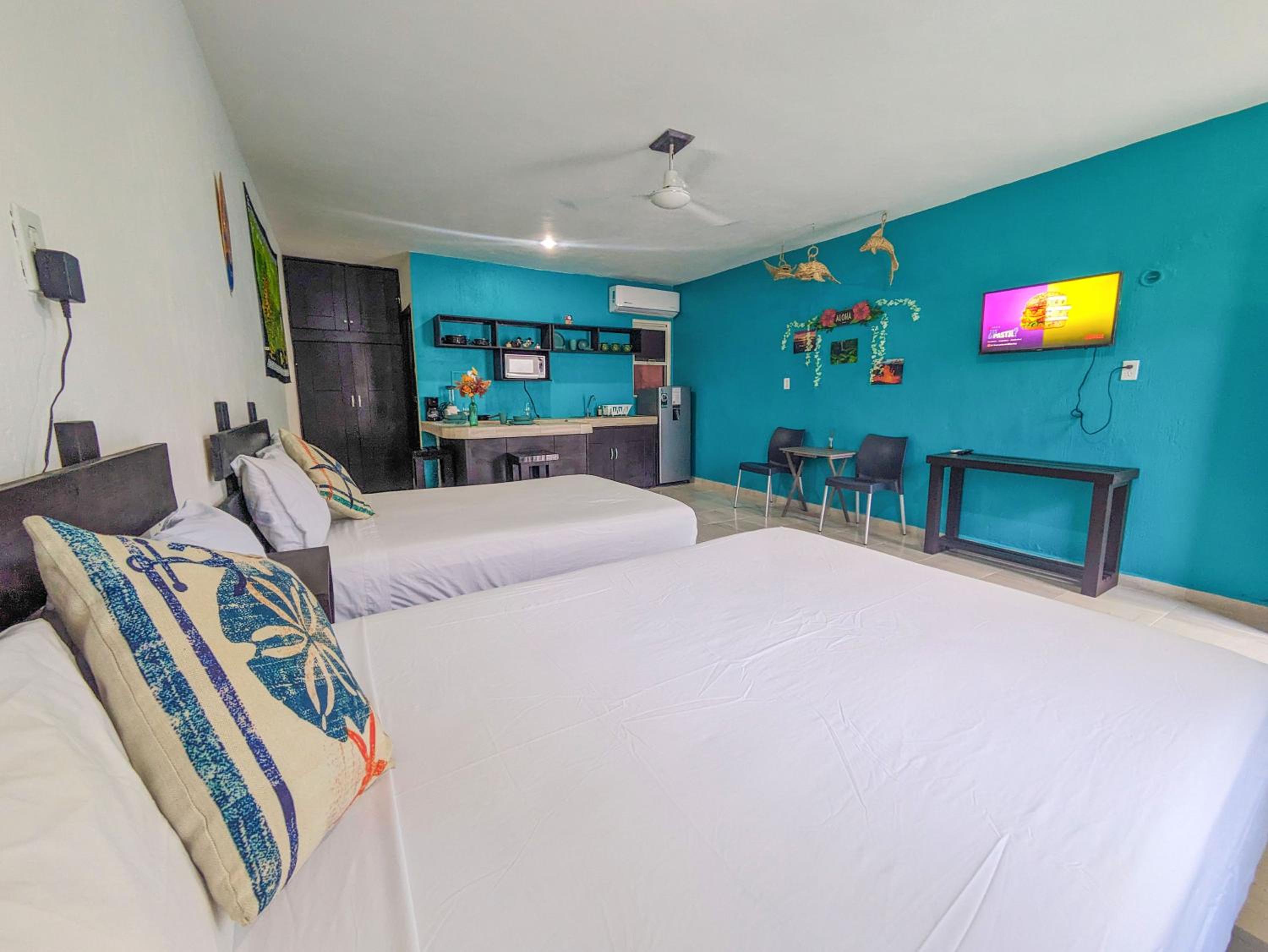 Family Escape 2 Private Apartments Sleeps 8 500m Beach Kitchen AC Value Stay 5A6A