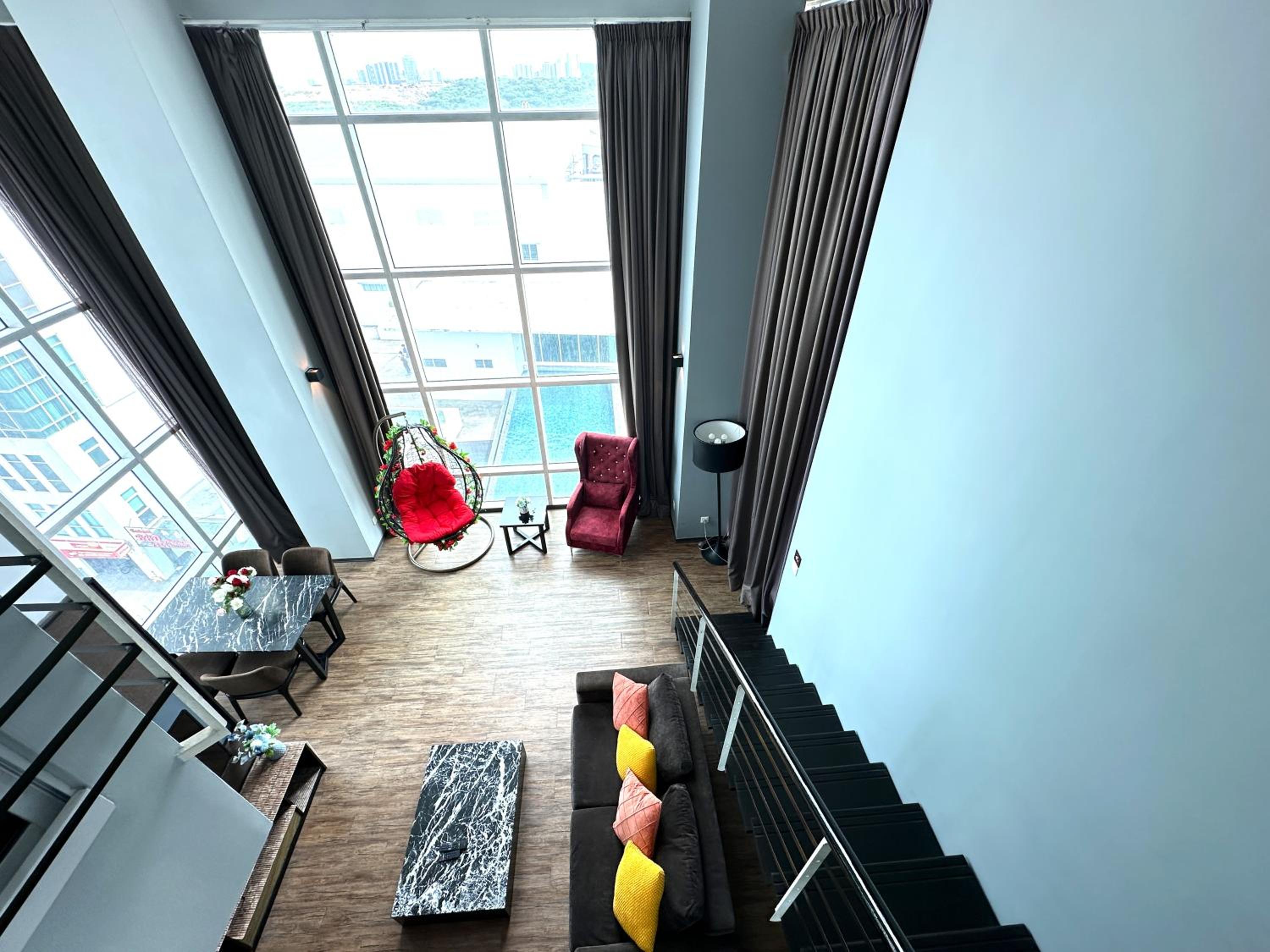 2BR Sea View Suite at Maritime Suites Penang Georgetown