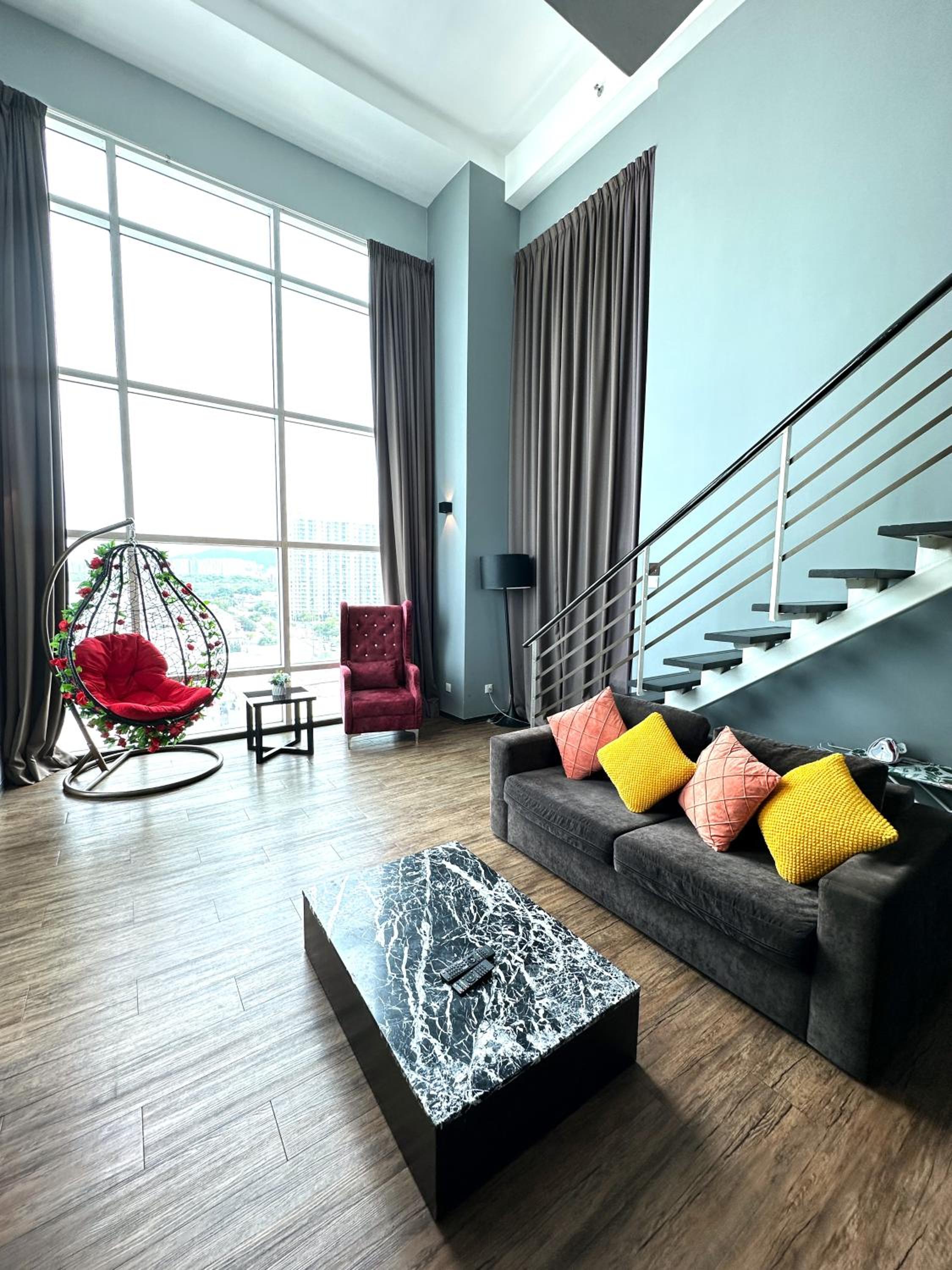 2BR Sea View Suite at Maritime Suites Penang Georgetown