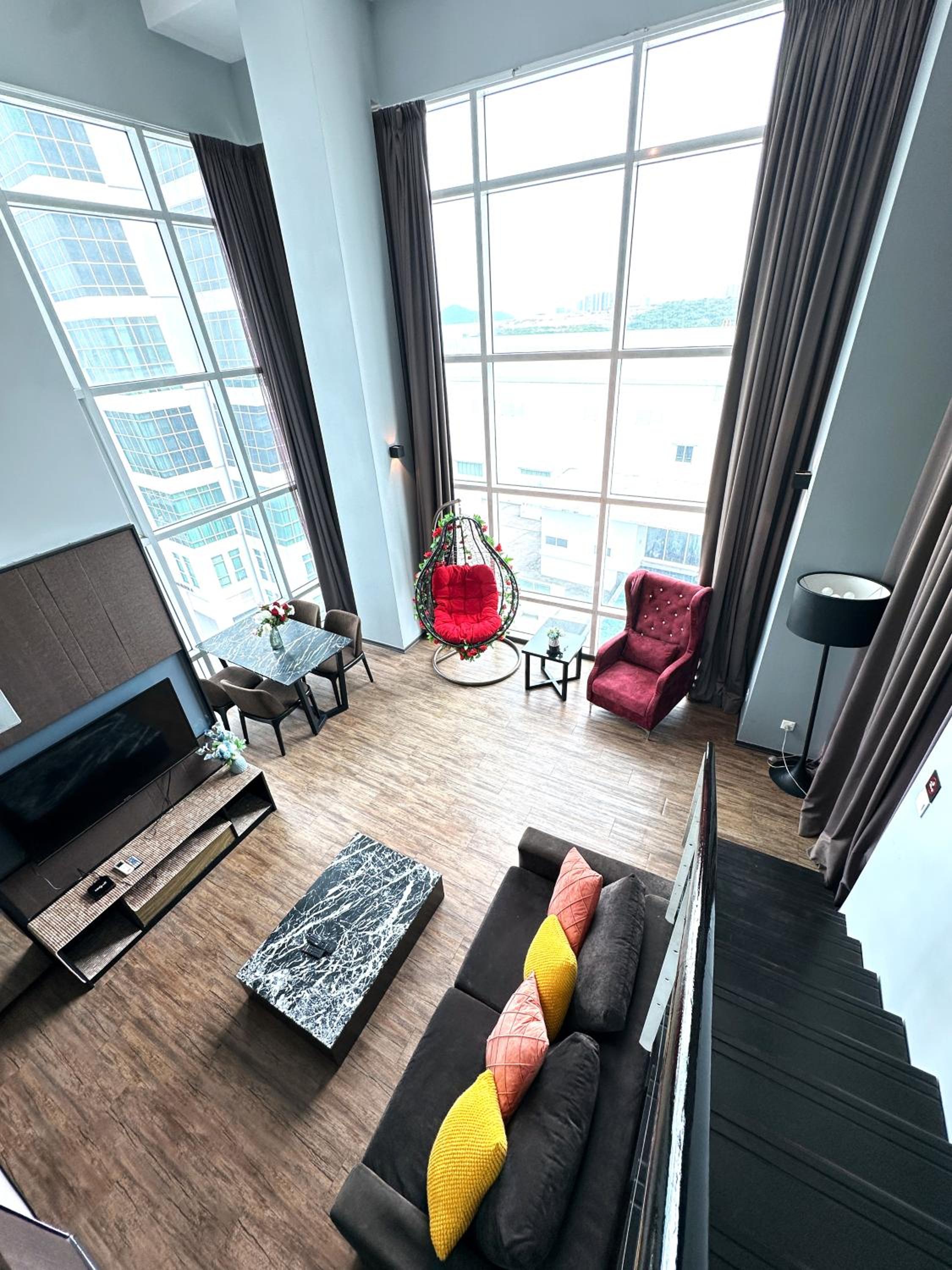 2BR Sea View Suite at Maritime Suites Penang Georgetown