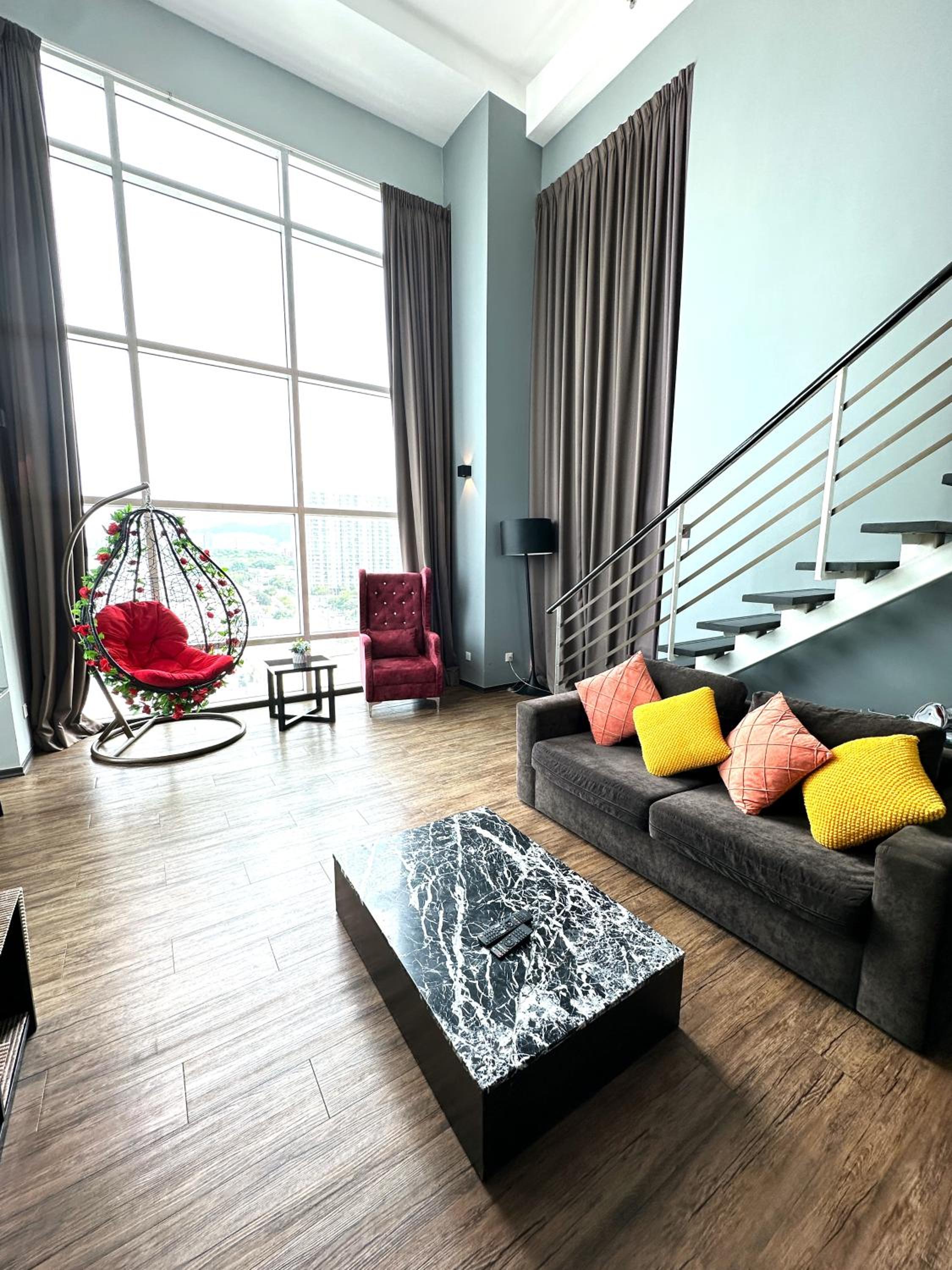 2BR Sea View Suite at Maritime Suites Penang Georgetown
