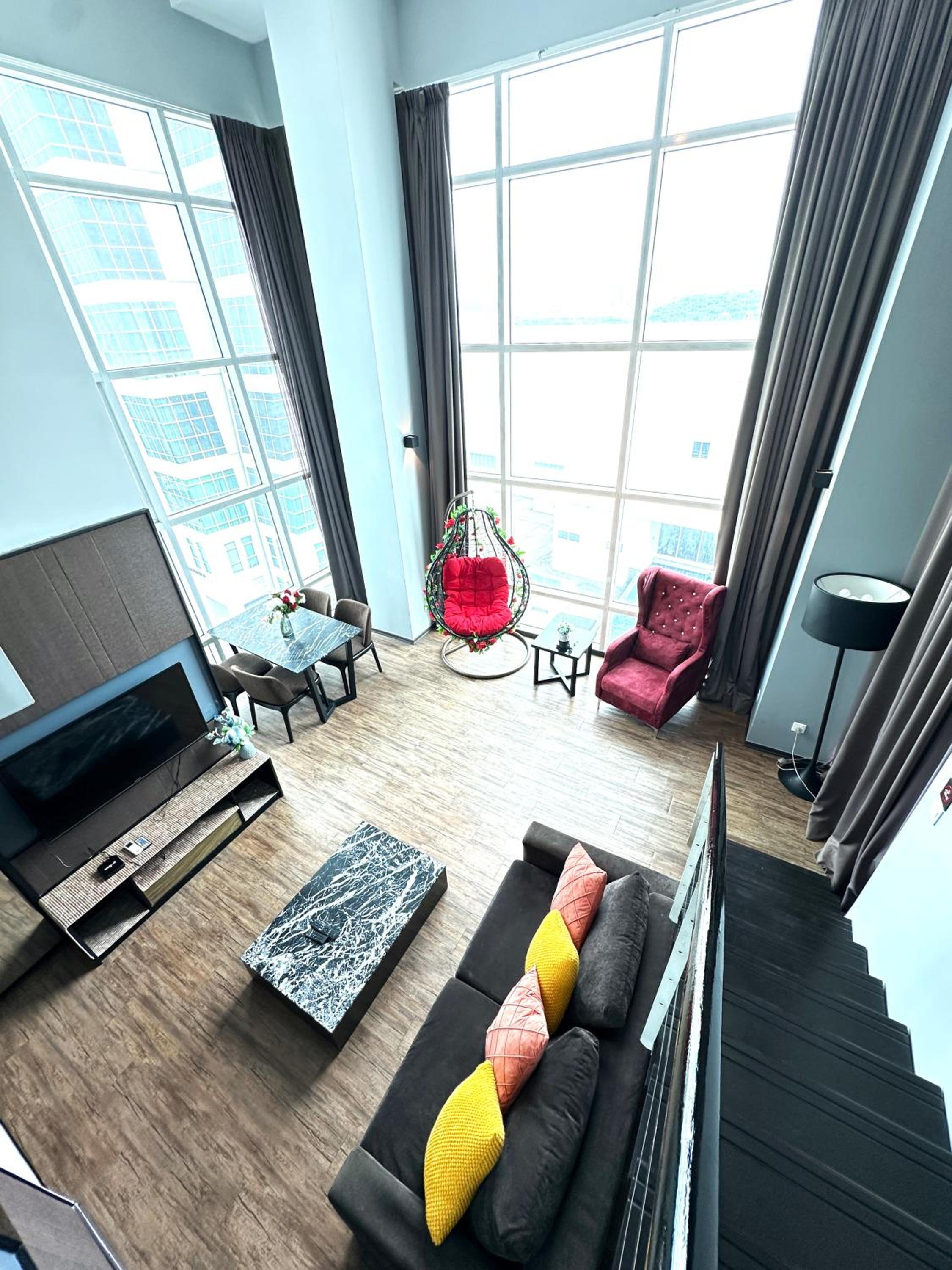 2BR Sea View Suite at Maritime Suites Penang Georgetown