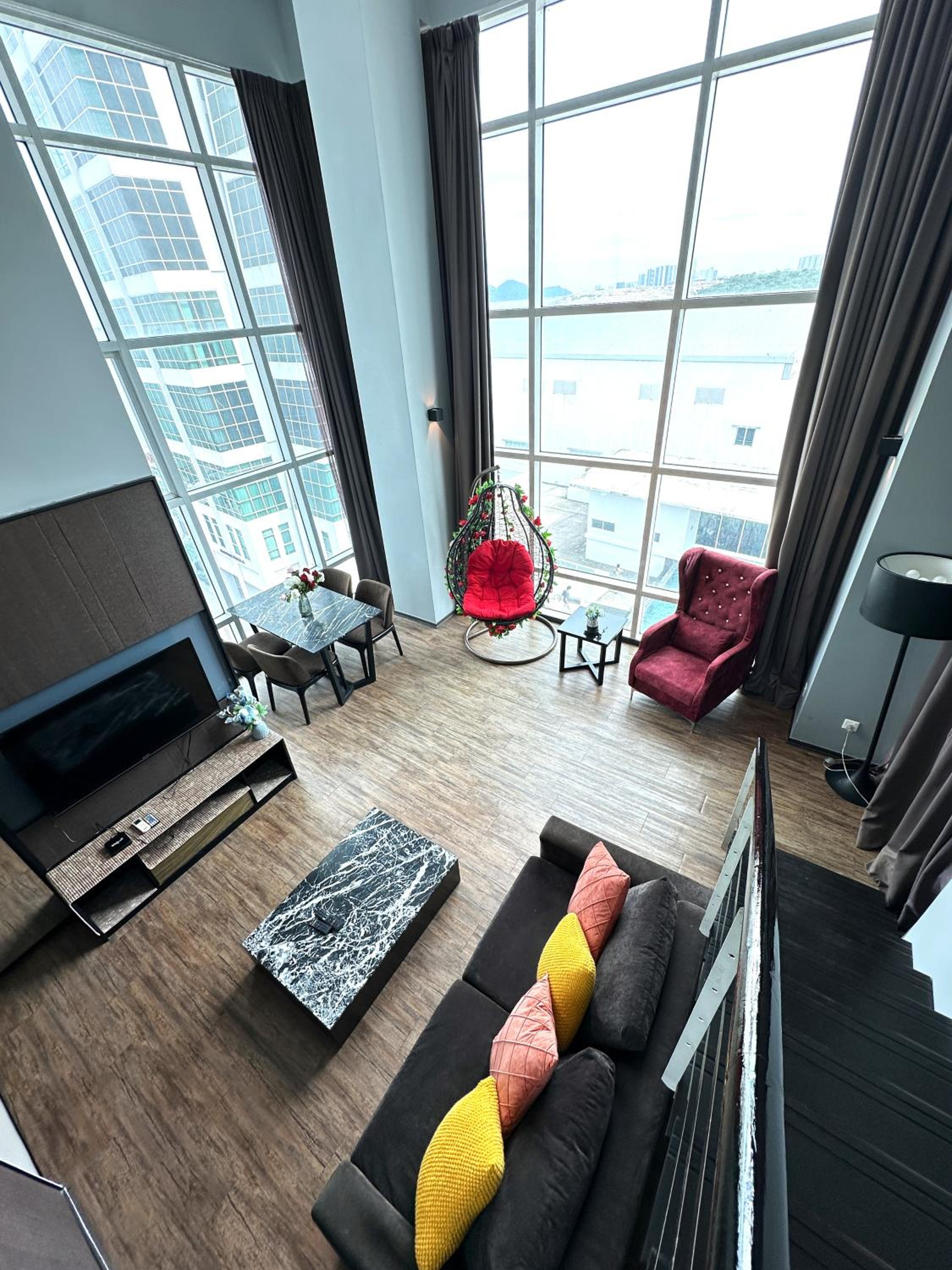 2BR Sea View Suite at Maritime Suites Penang Georgetown
