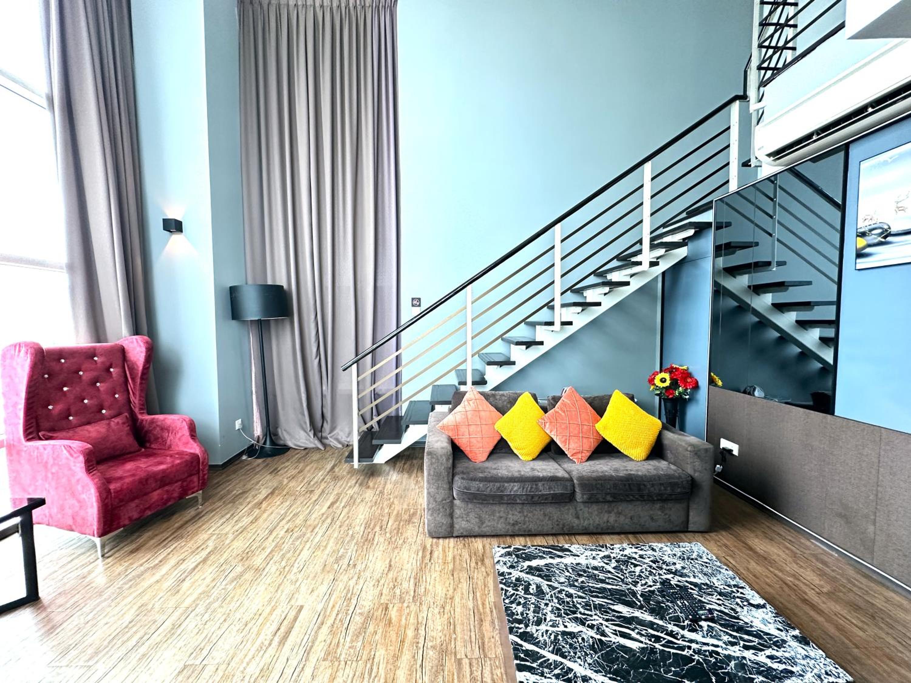 2BR Sea View Suite at Maritime Suites Penang Georgetown
