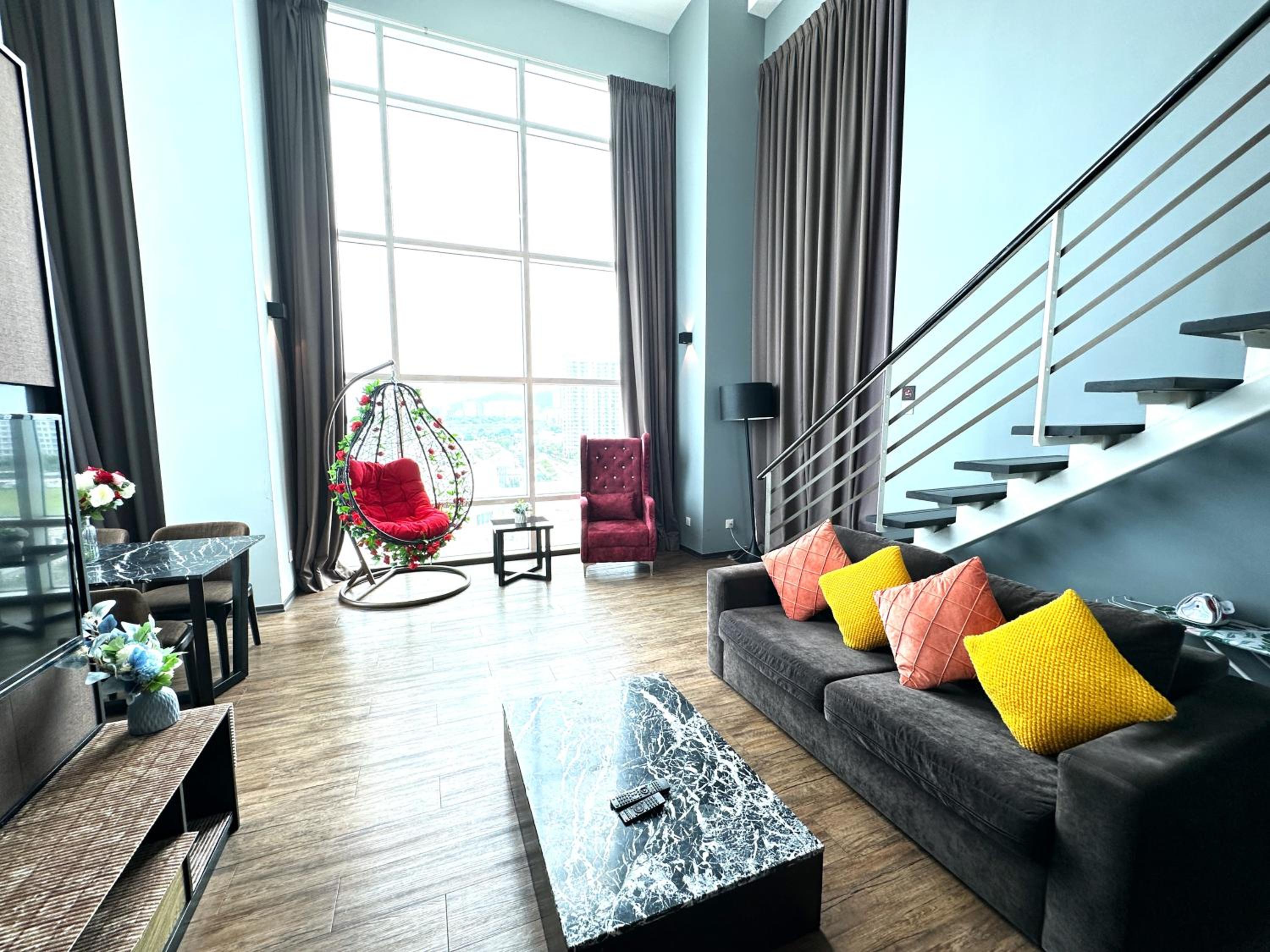 2BR Sea View Suite at Maritime Suites Penang Georgetown