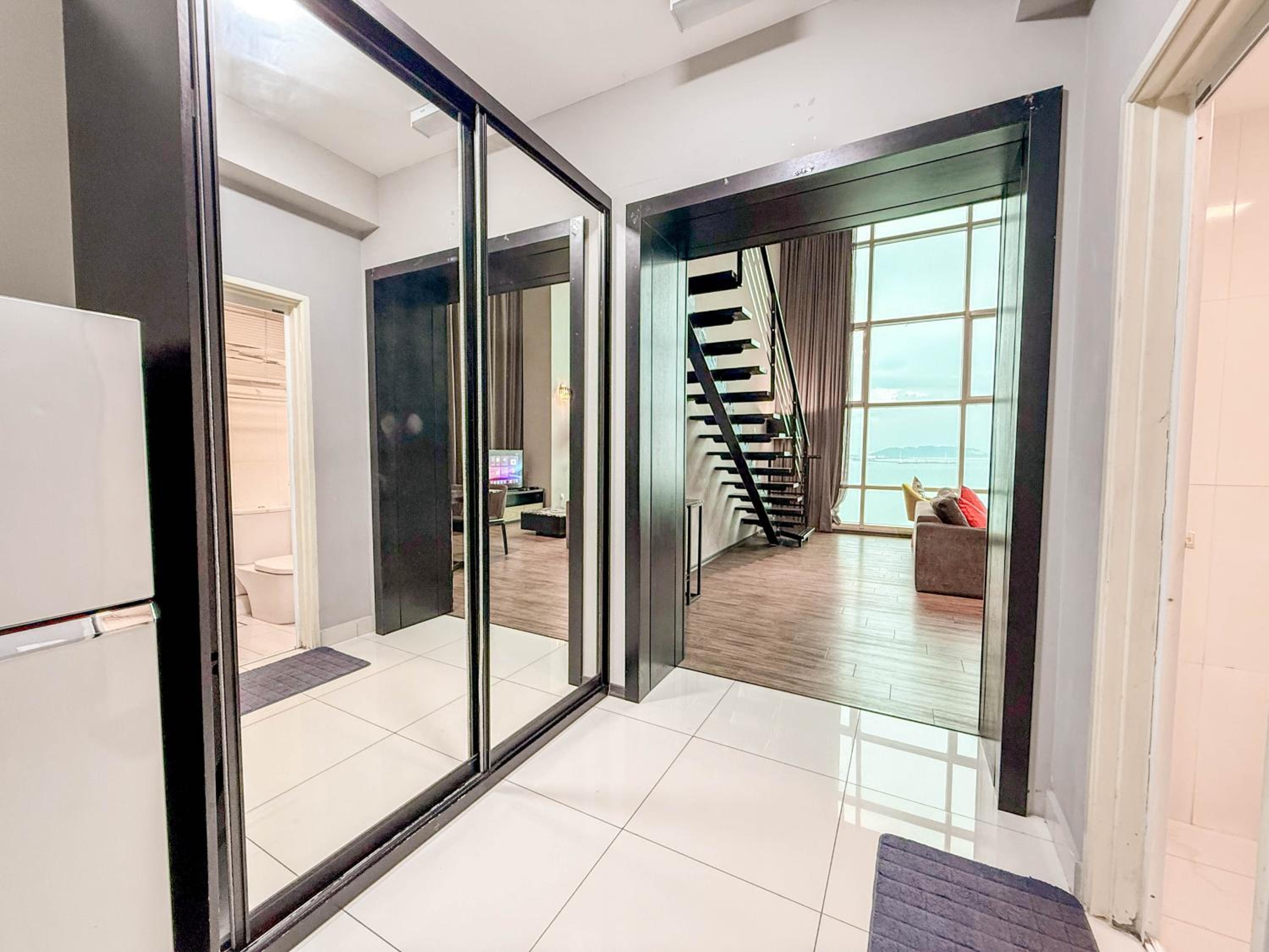 2BR Sea View Suite at Maritime Suites Penang Georgetown