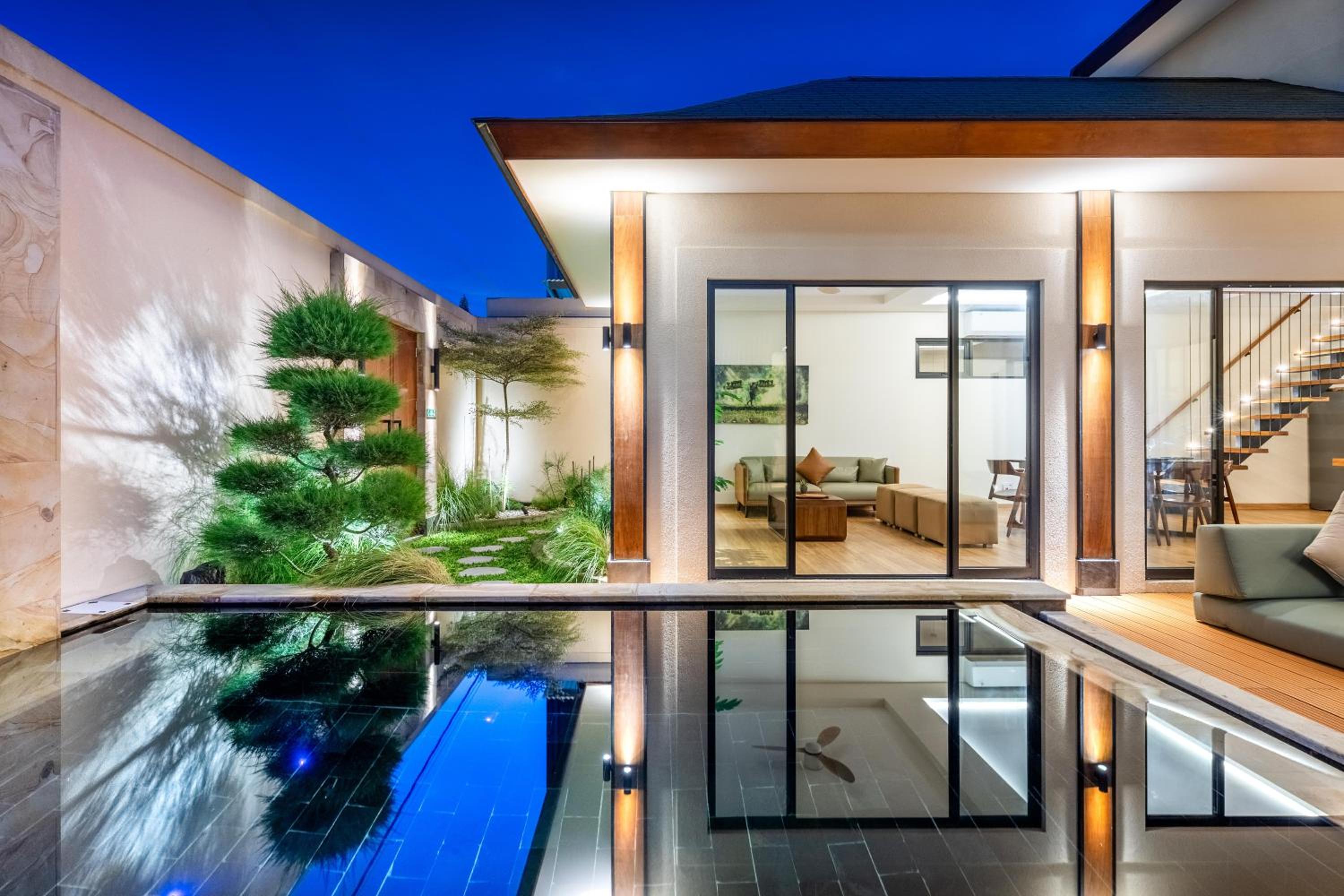 Oasis Residences Sanur - Modern 3-BR Villa with Private Pool & Fast WiFi