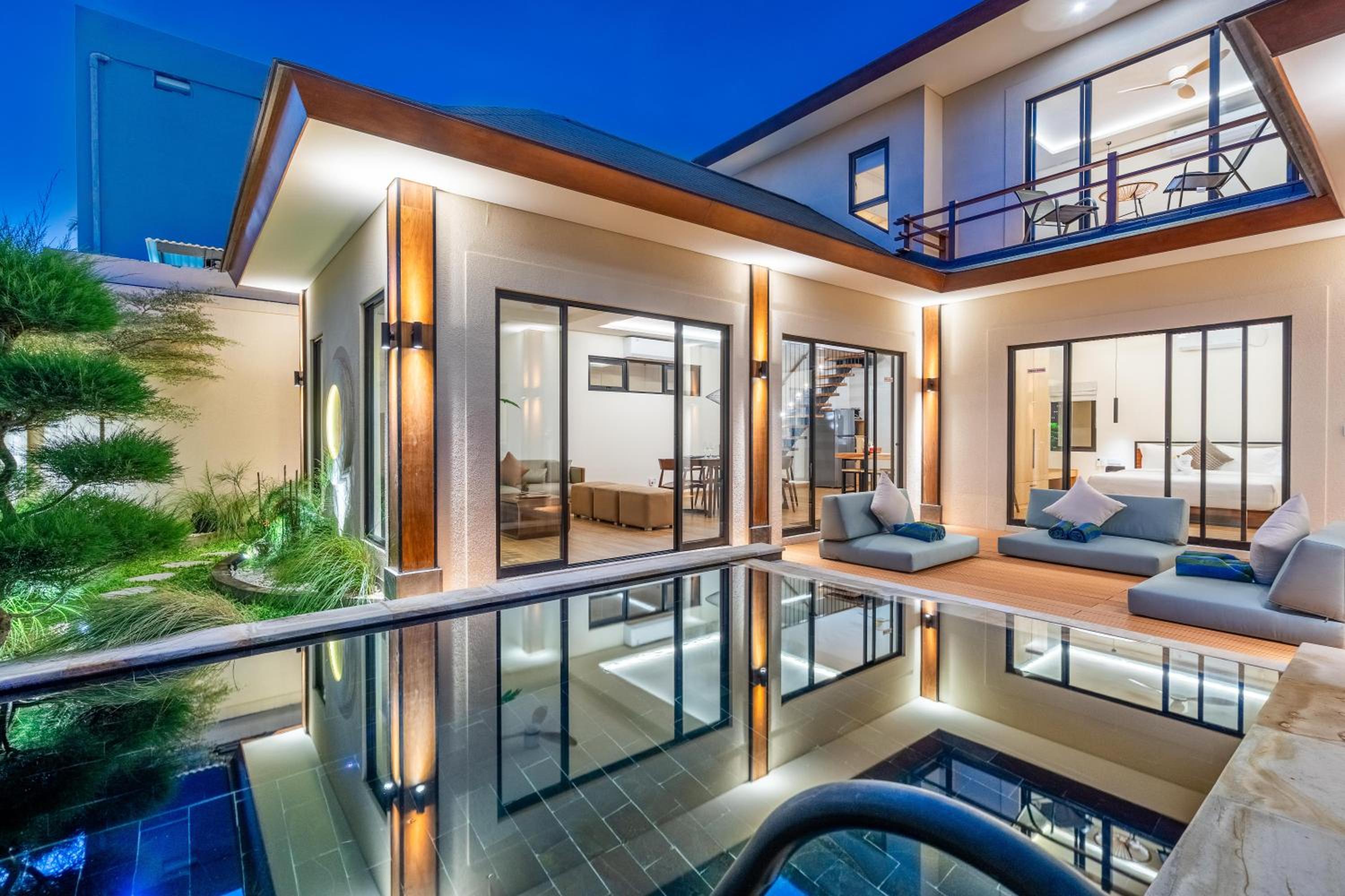 Oasis Residences Sanur - Modern 3-BR Villa with Private Pool & Fast WiFi