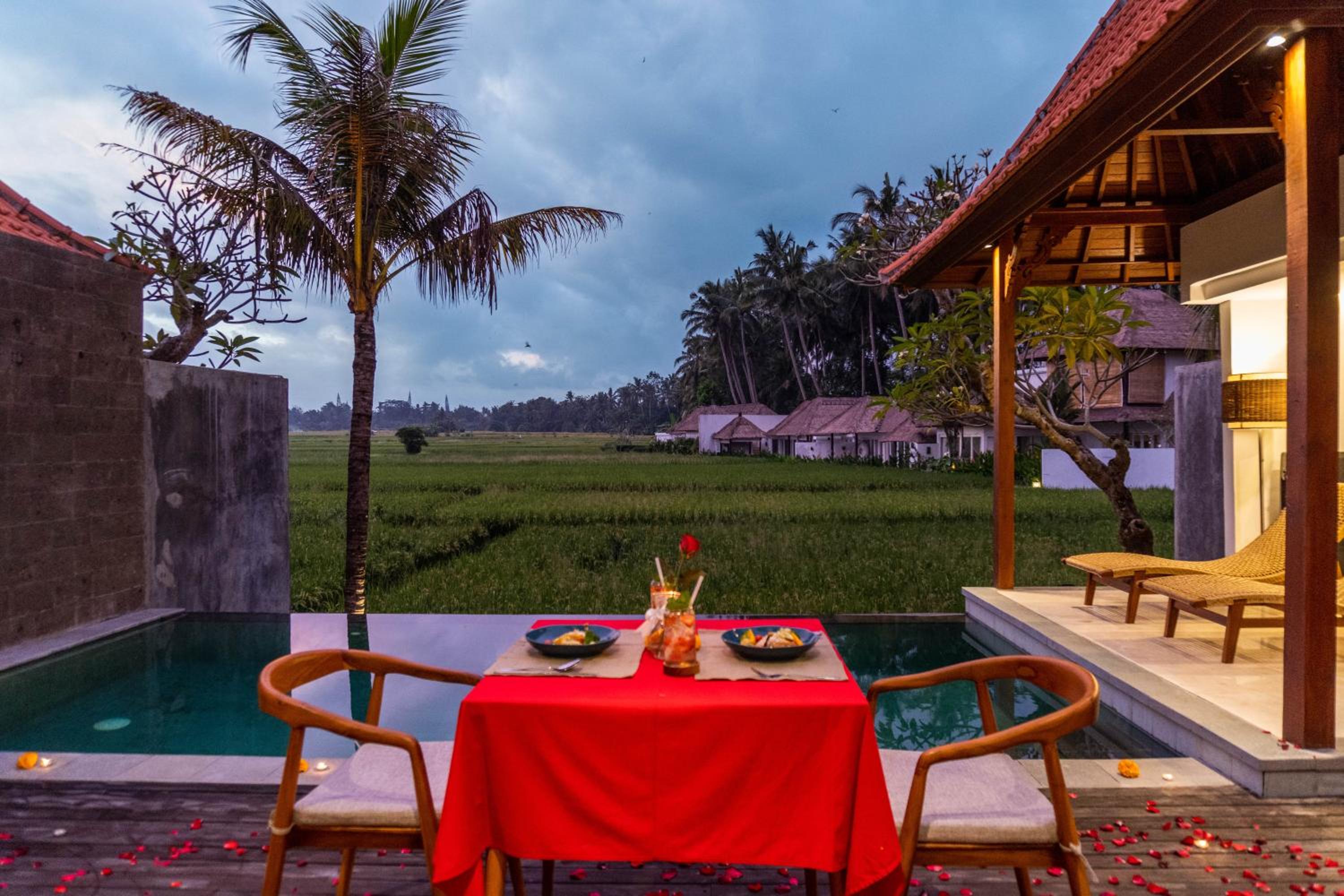 Kemawan Villas - Mountain and Ricefields View