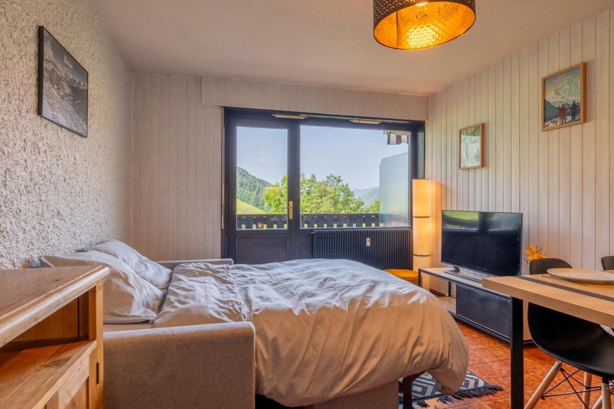 Studio au pied des pistes Vue imprenable Grand Bo'