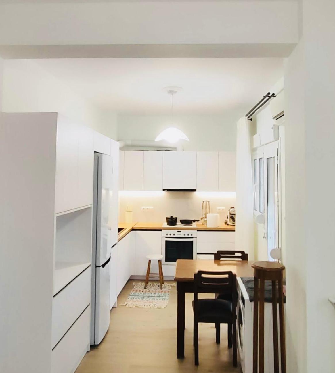 Center Athens all new and fully equipped 2 bedrooms 82 sqm big sea view apt close to Acropoli with Lift