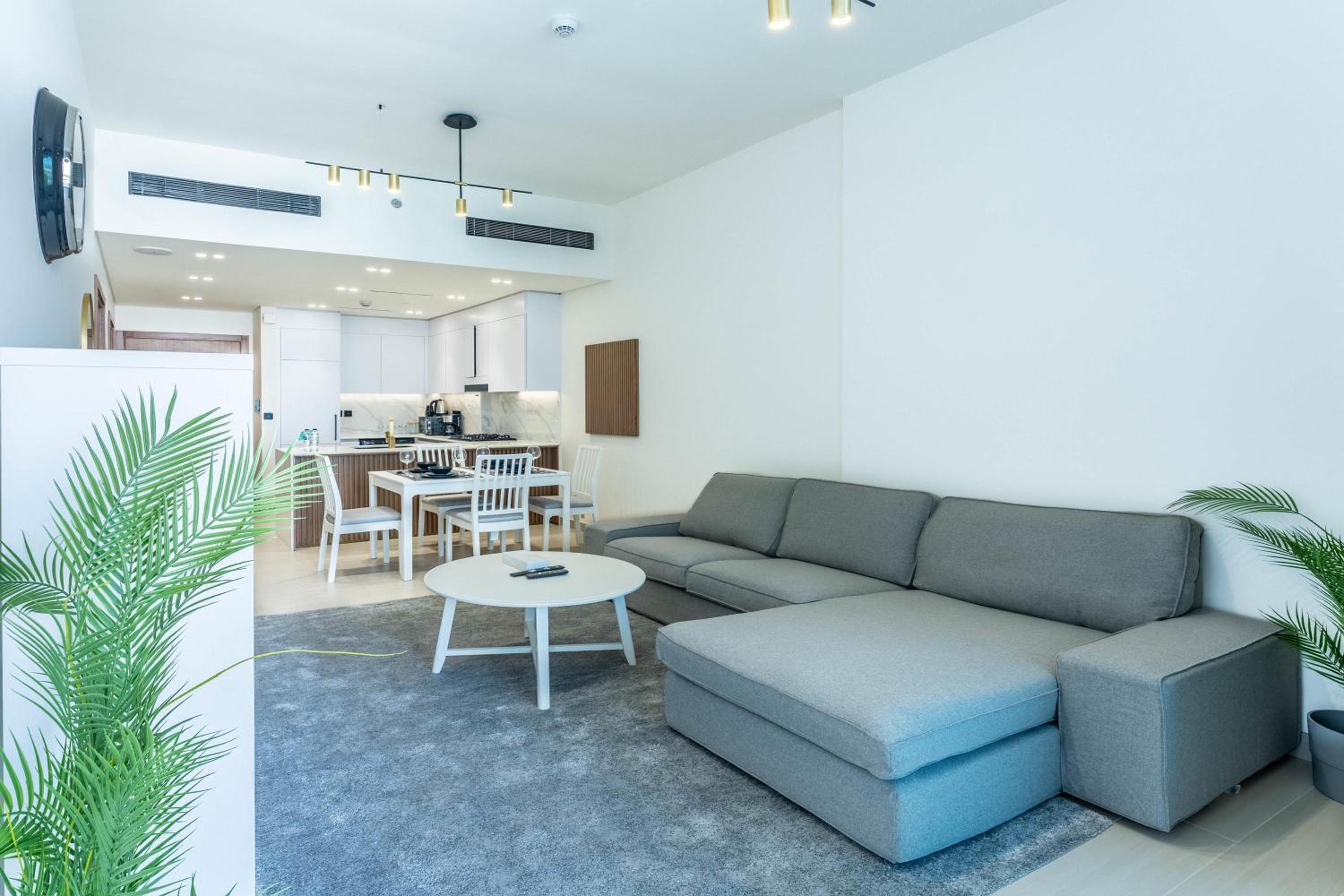 FAM Living Minimalist 1BR Gem in Binghatti Amber