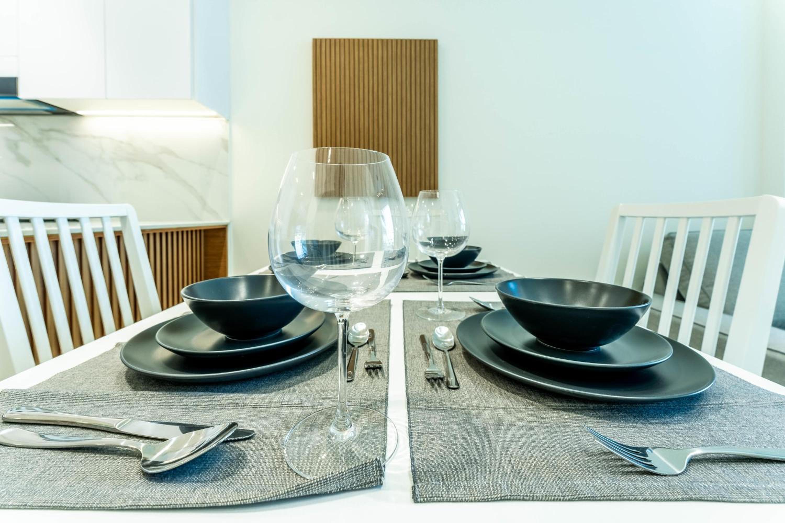 FAM Living Minimalist 1BR Gem in Binghatti Amber