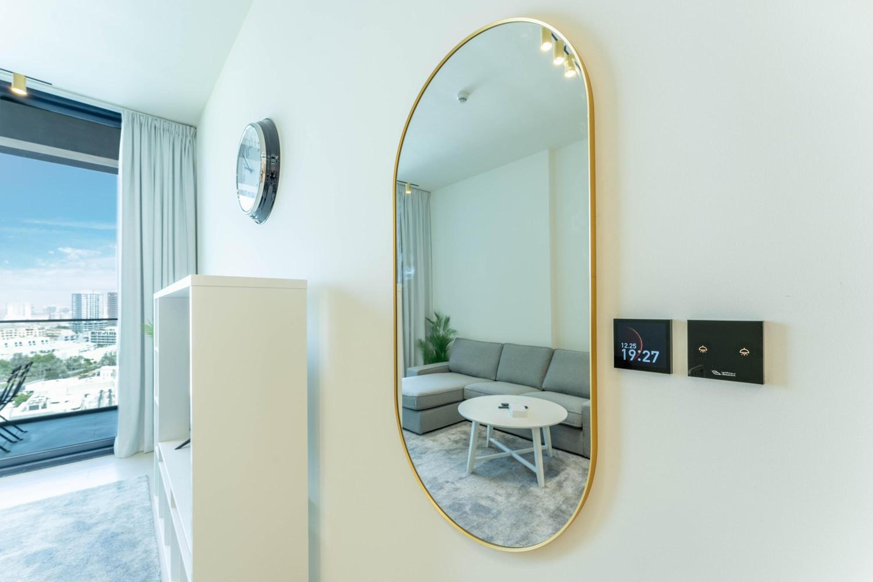 FAM Living Minimalist 1BR Gem in Binghatti Amber