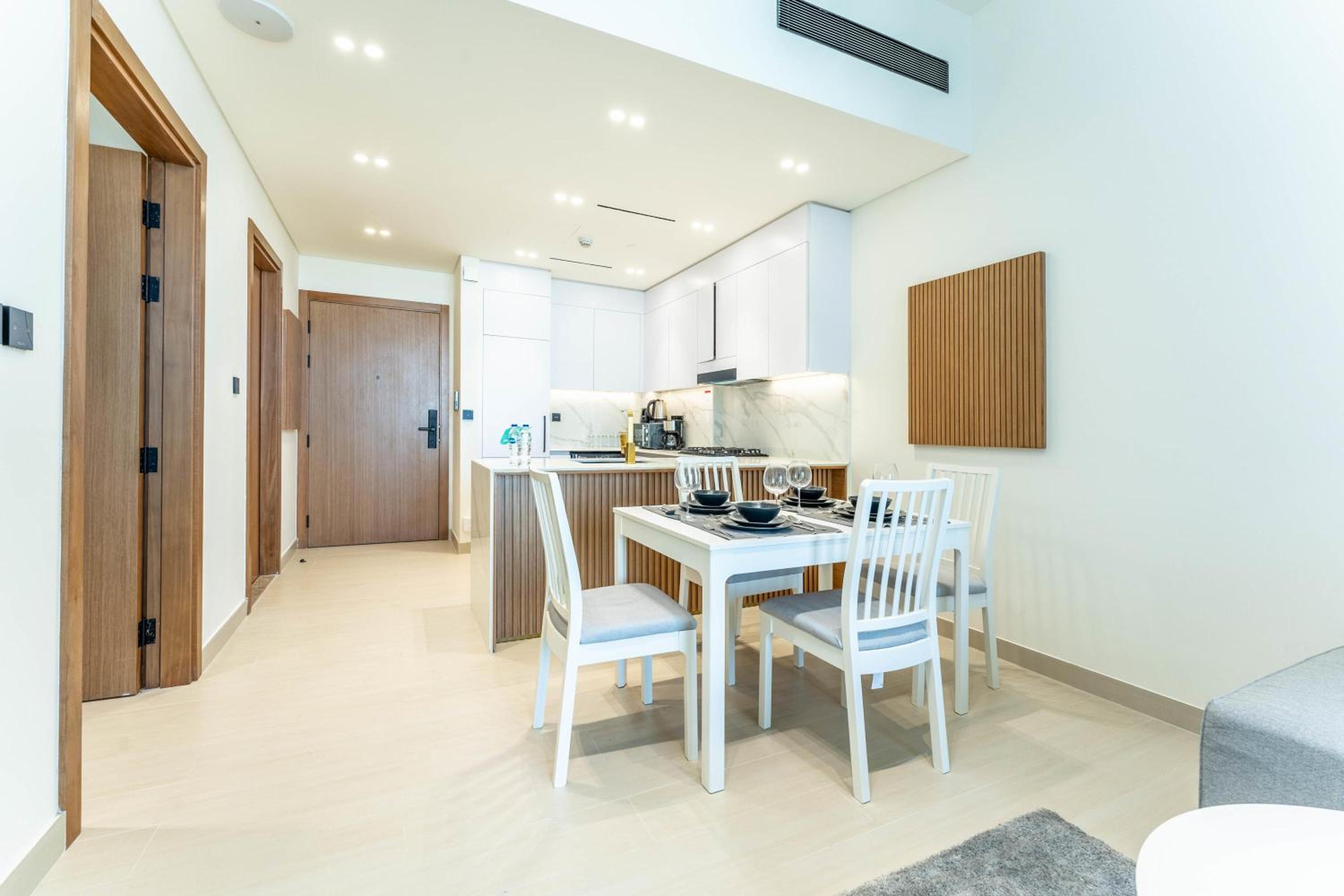 FAM Living Minimalist 1BR Gem in Binghatti Amber