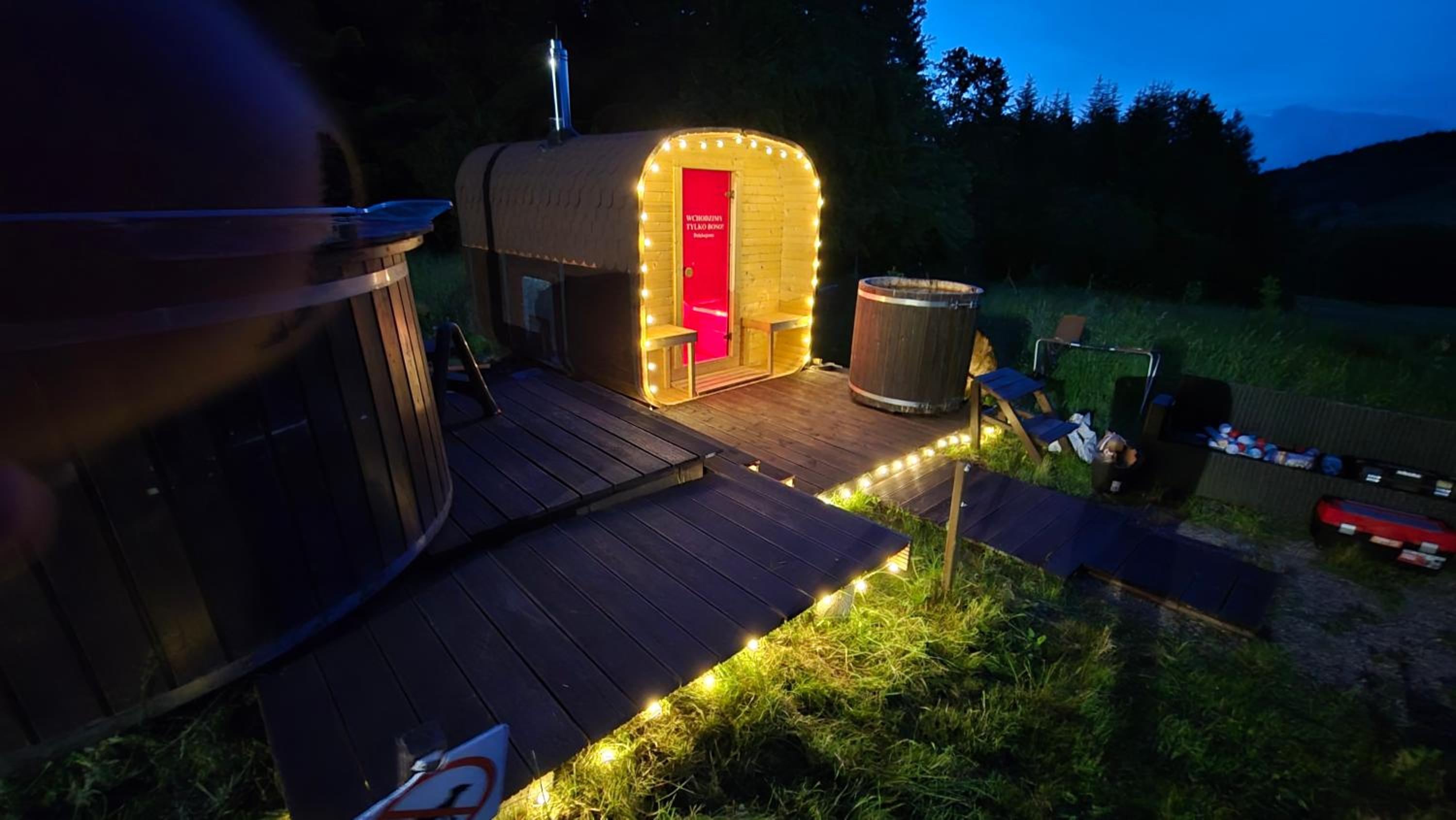 Klimkówka Pod Gwiazdami - sauna, jacuzzi, basen