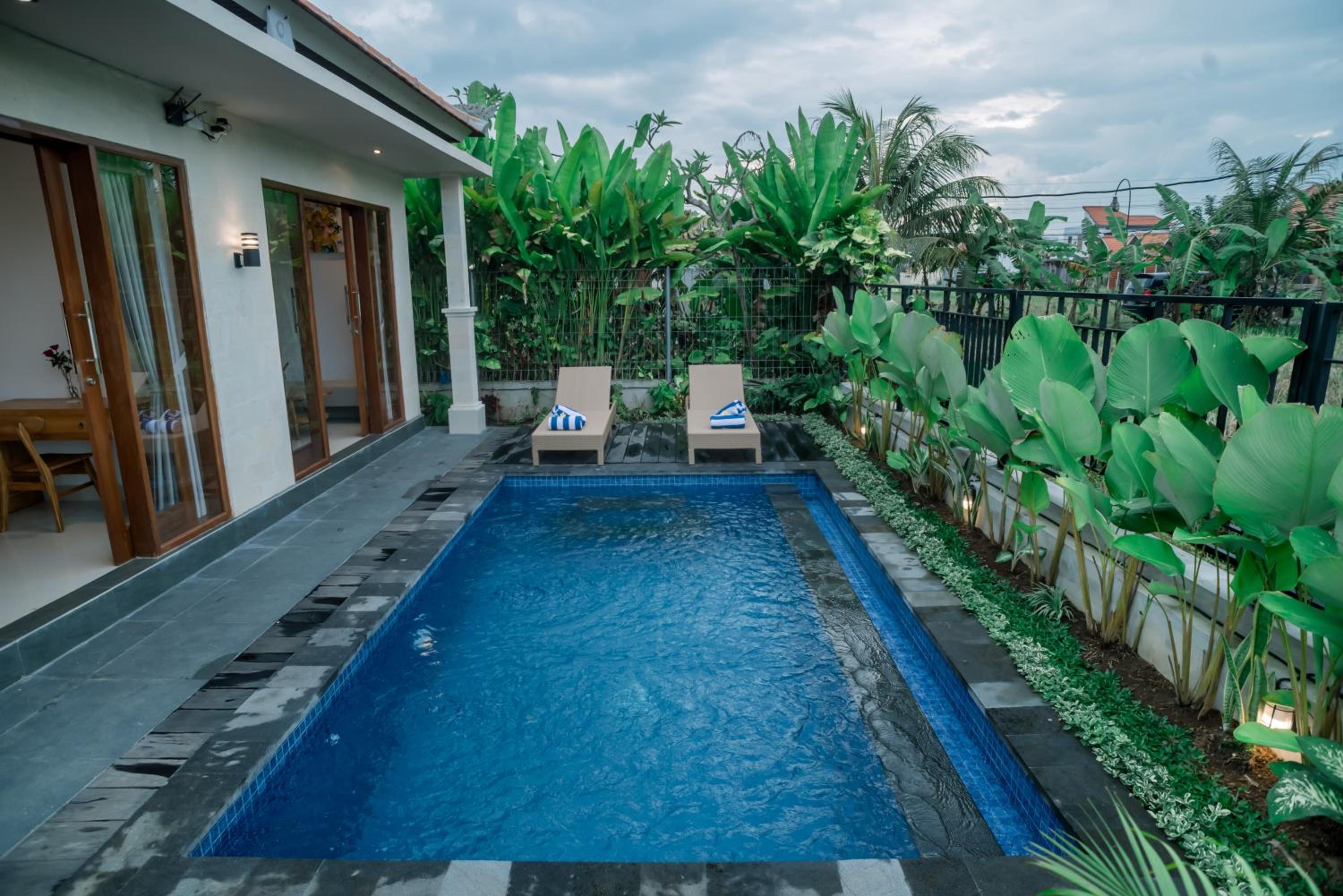 Arga Private Pool Rice Field Villa by EPS