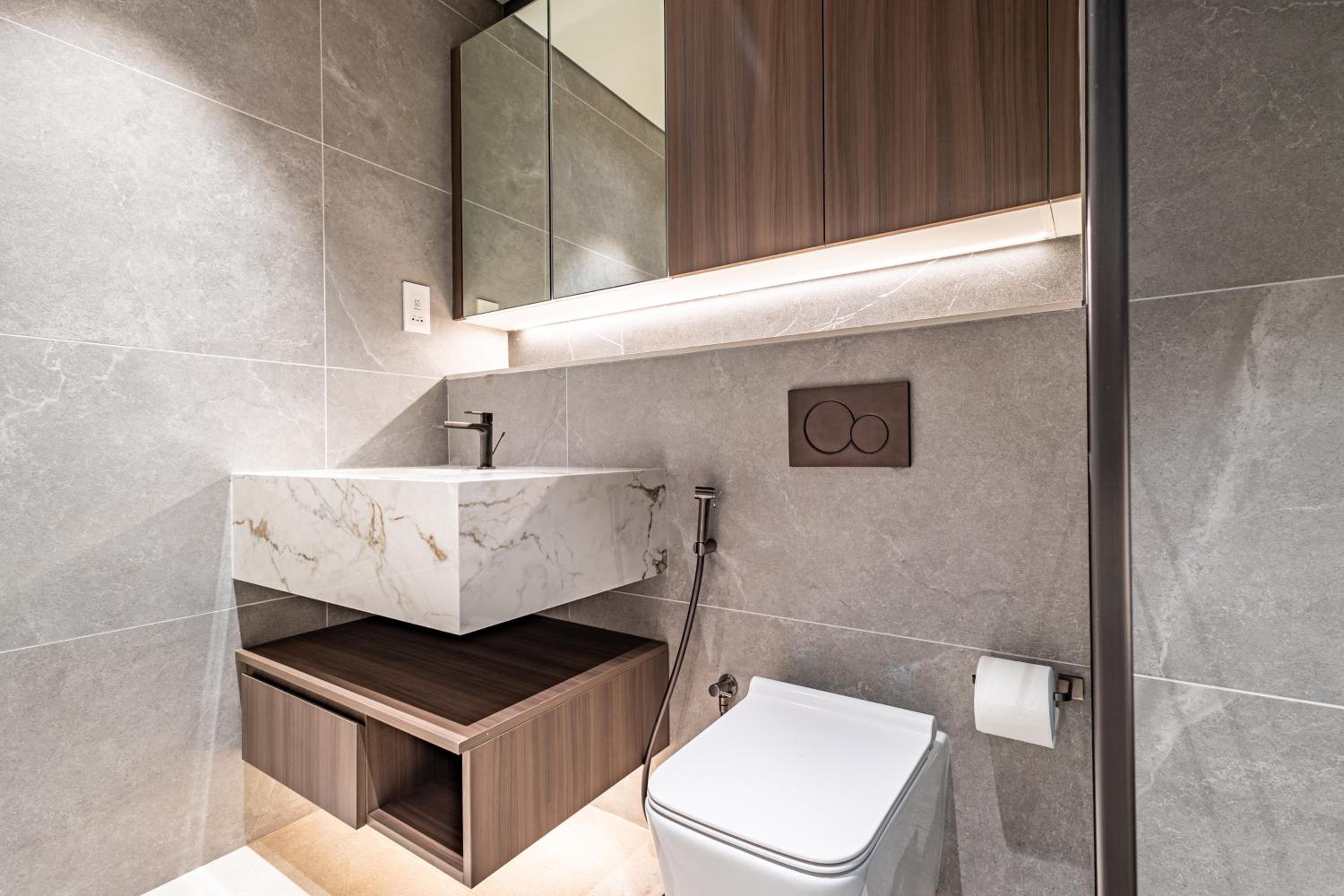 SuperHost- Modern Studio in Arjan with pool & Gym