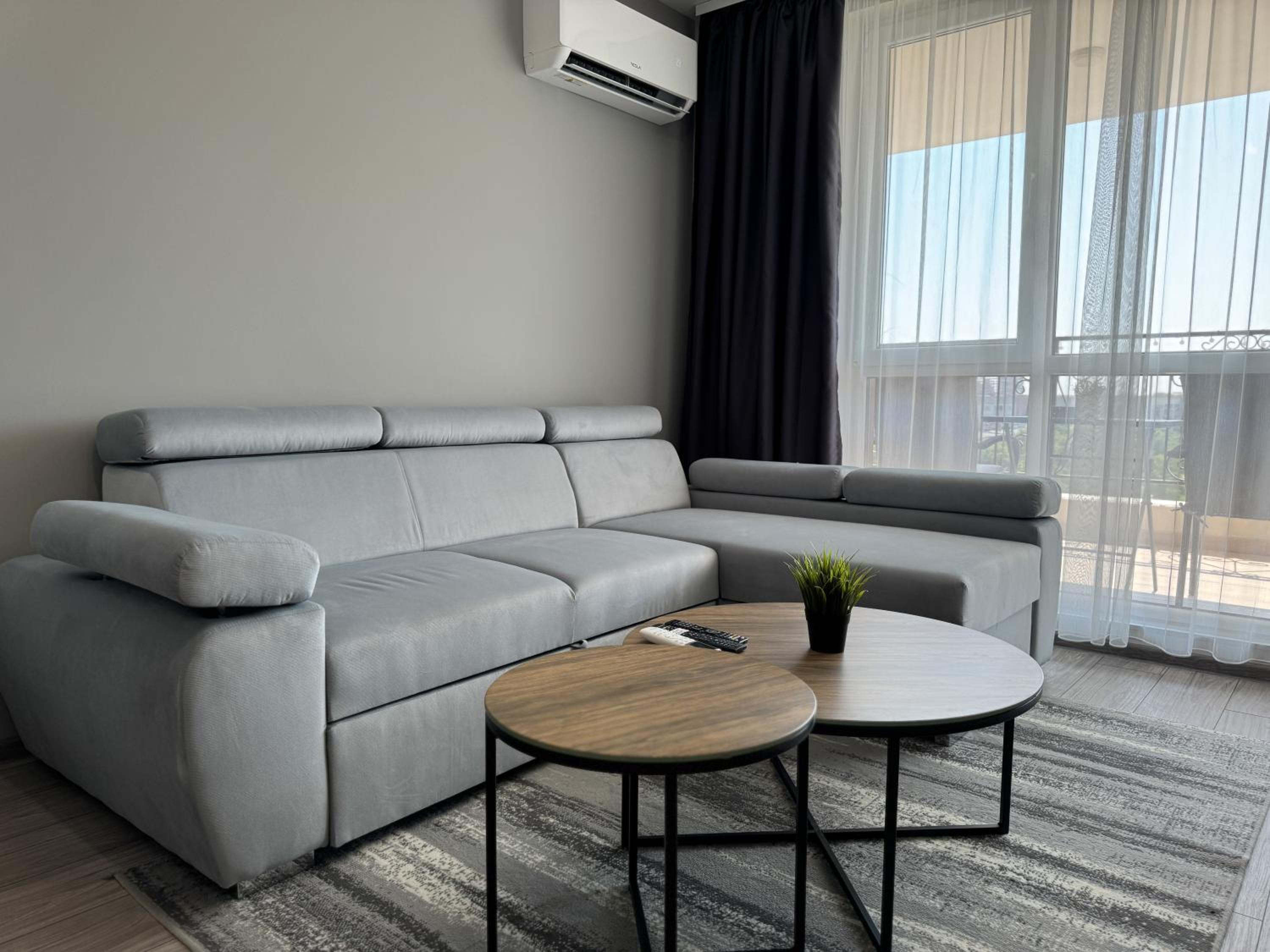 1BR Apartment with Panoramic View Balcony and Designated Parking Space