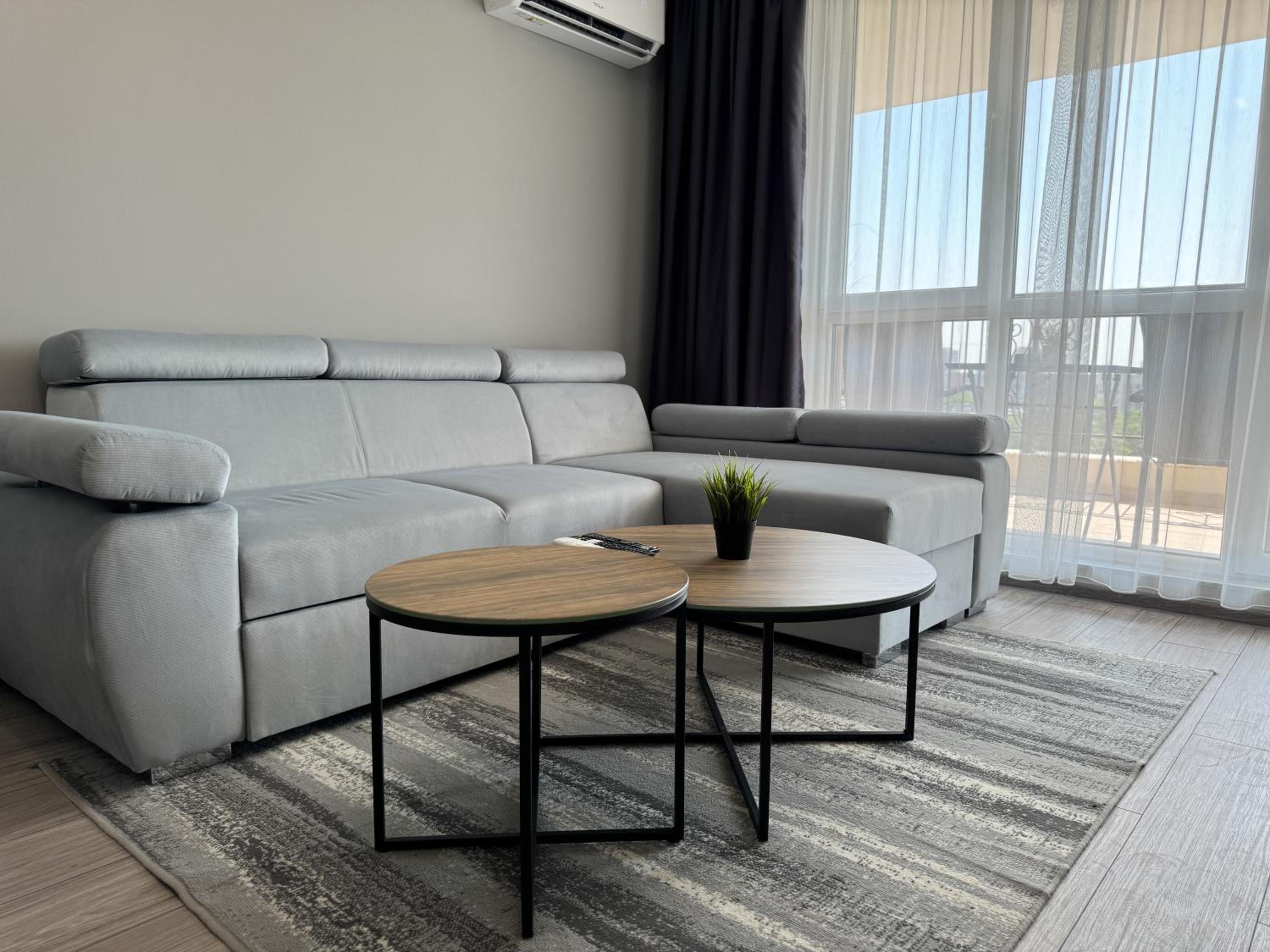 1BR Apartment with Panoramic View Balcony and Designated Parking Space