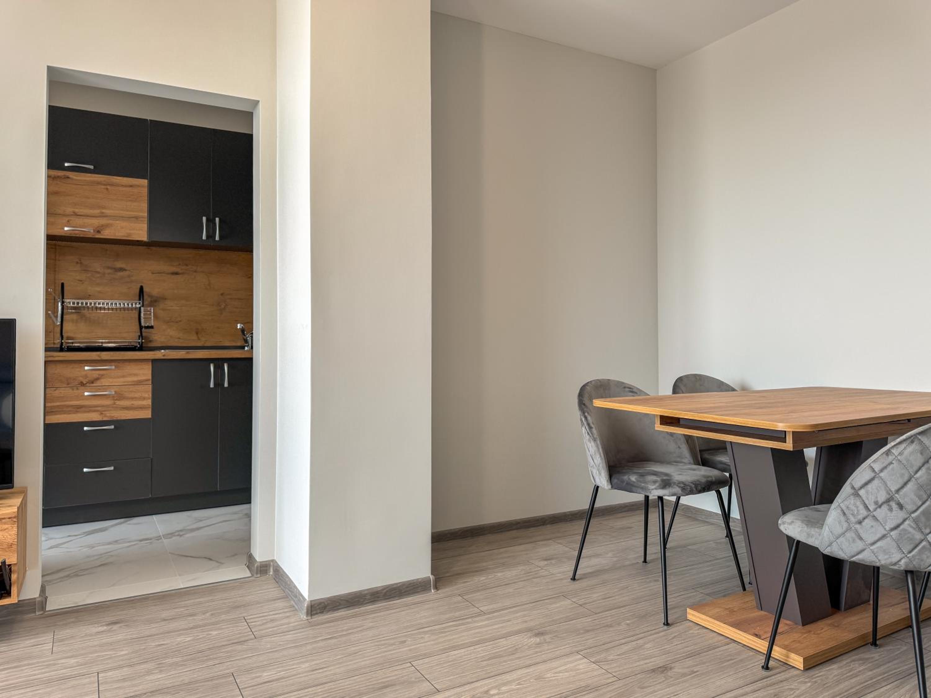 1BR Apartment with Panoramic View Balcony and Designated Parking Space
