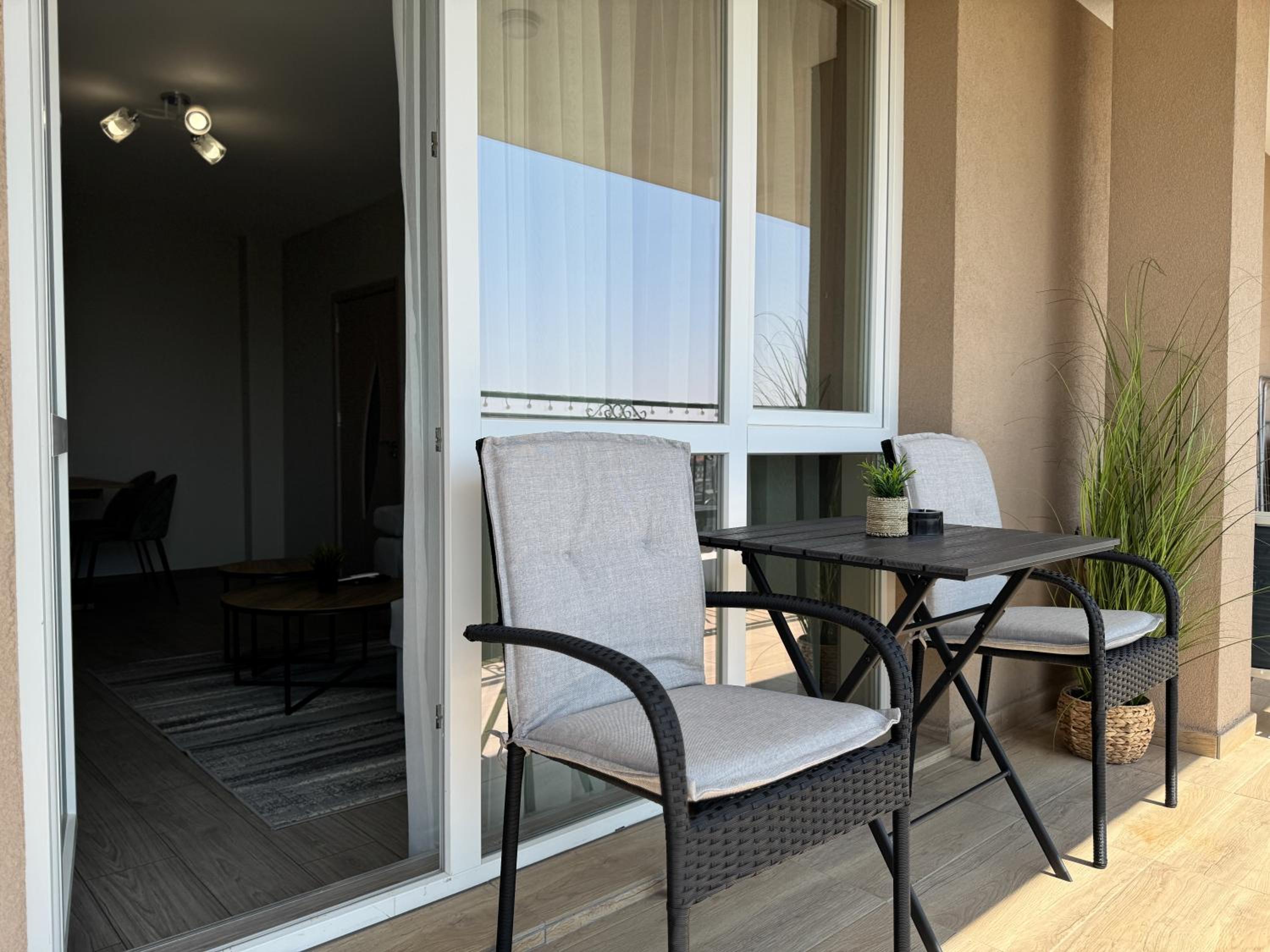 1BR Apartment with Panoramic View Balcony and Designated Parking Space