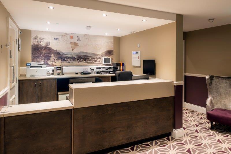 hotel reception