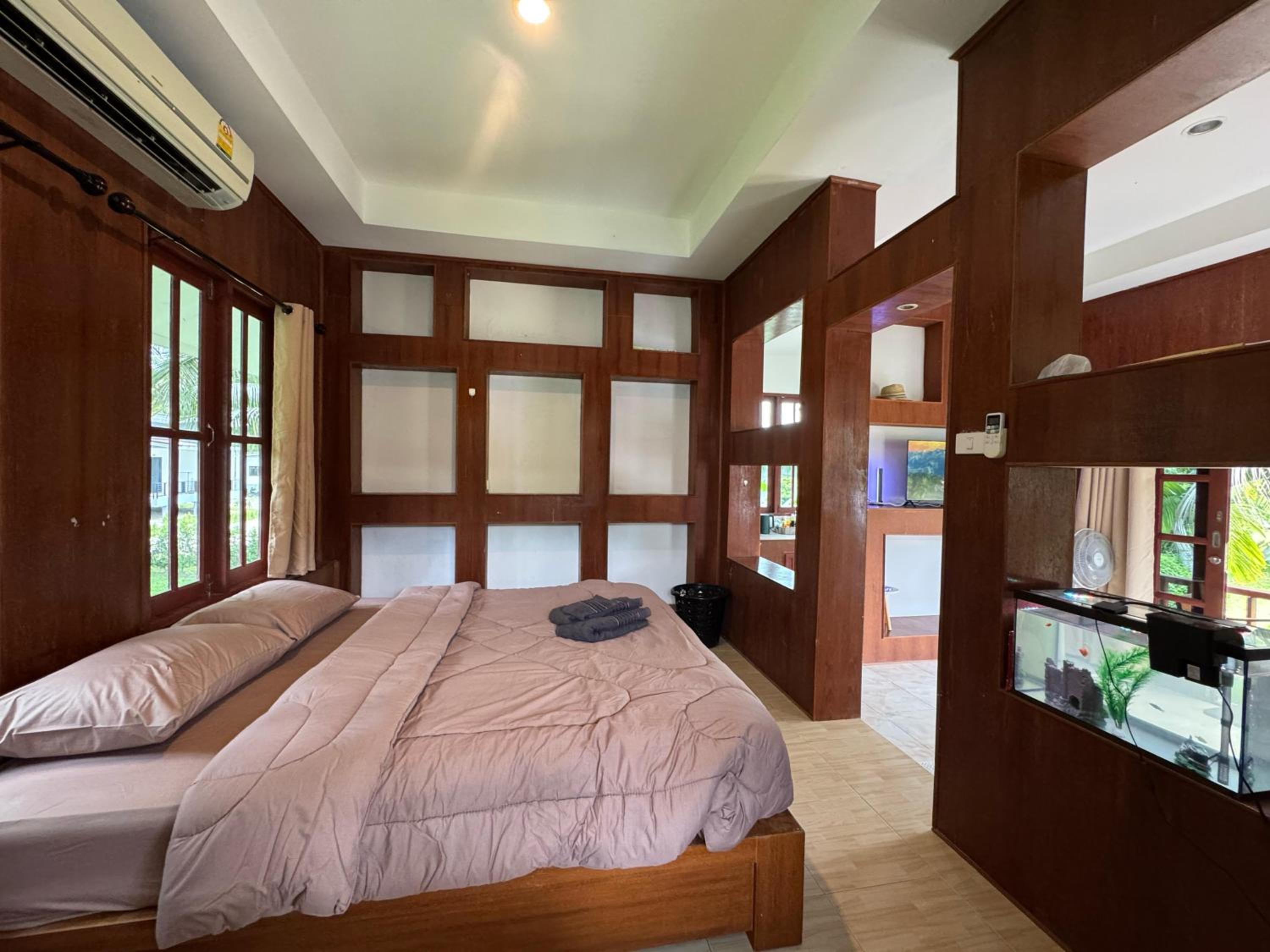 Tropical Wooden House