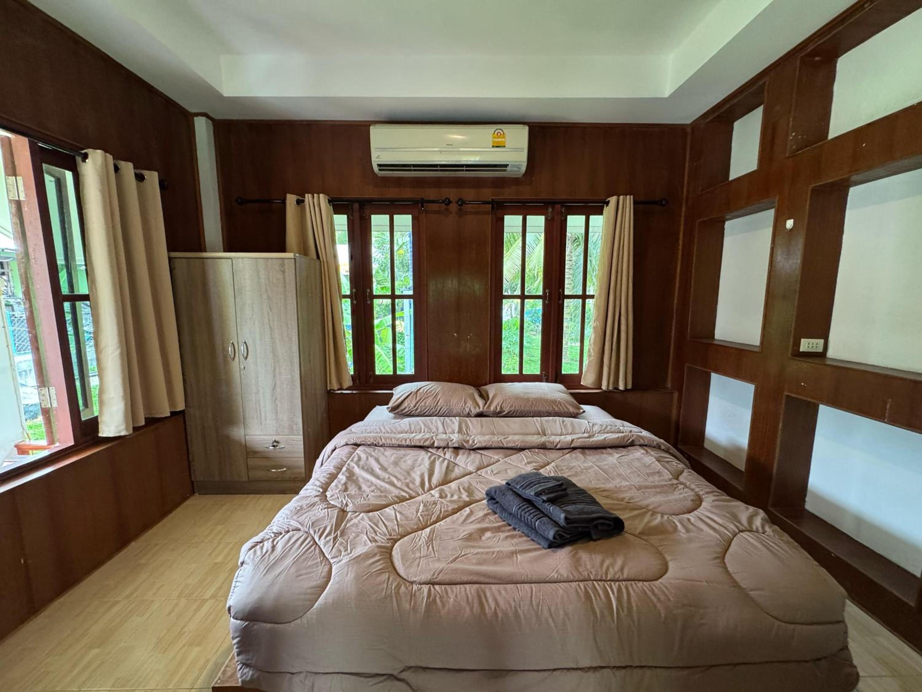 Tropical Wooden House