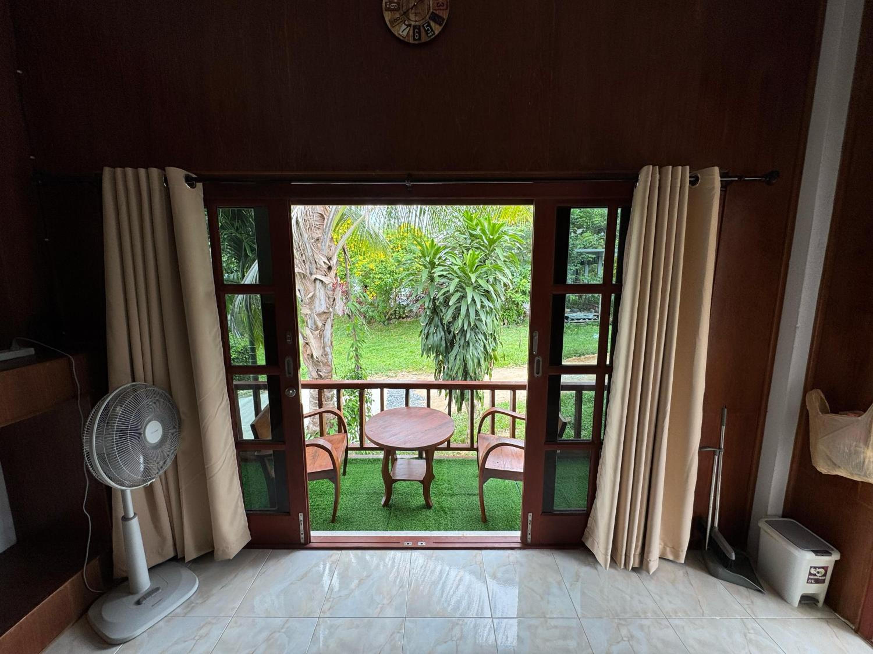 Tropical Wooden House