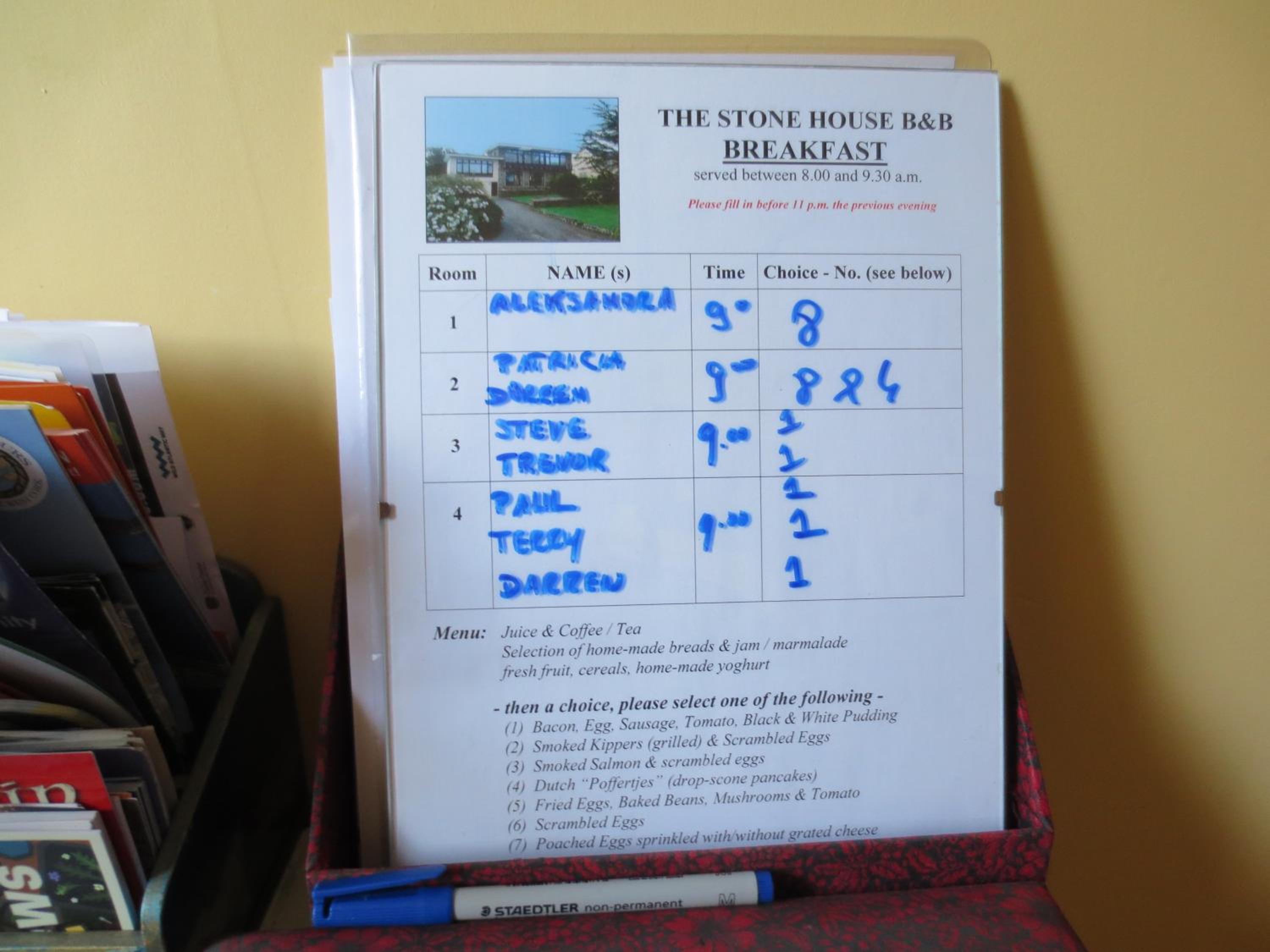 The Stone House B&B