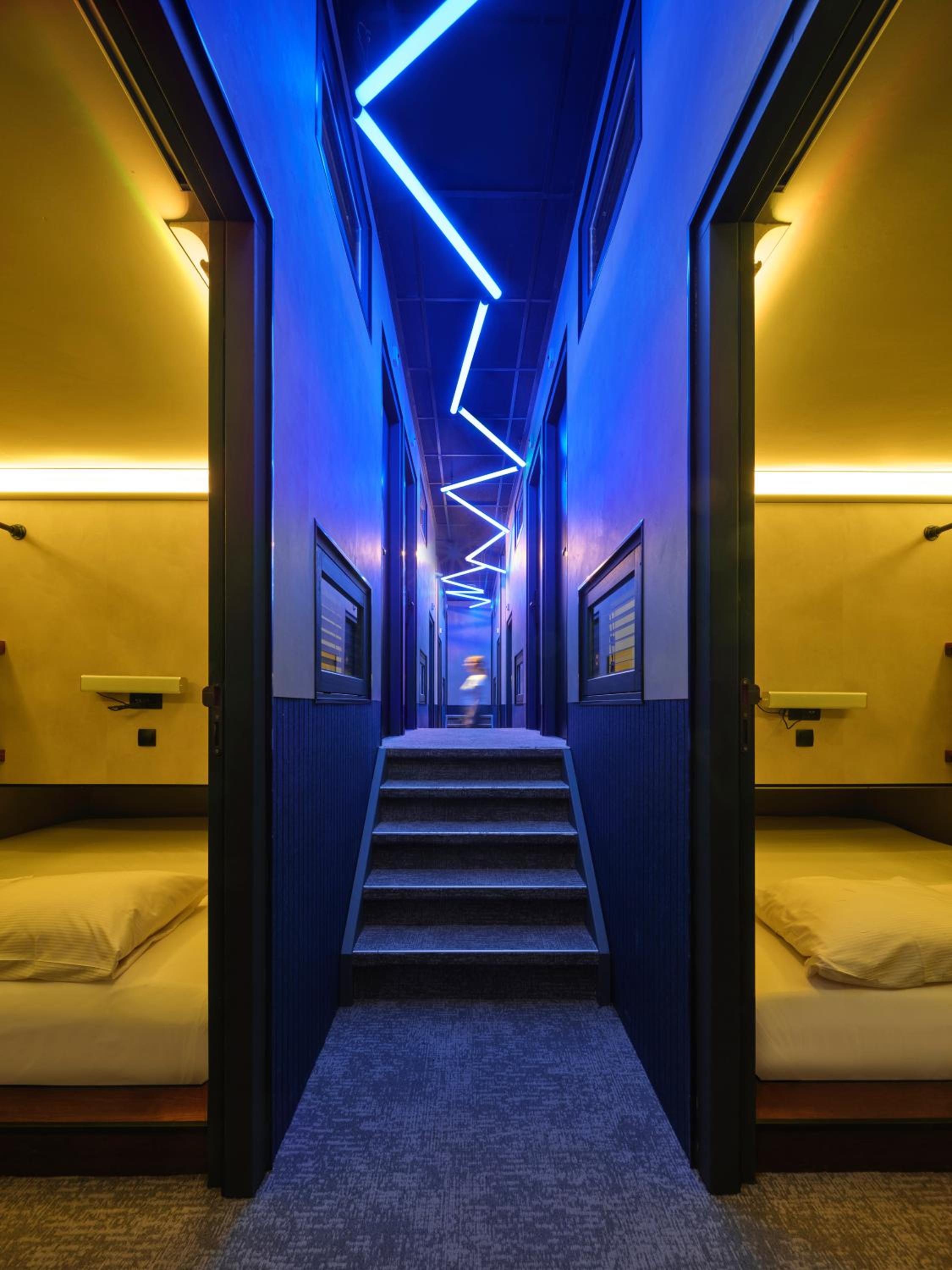 The Hyve Capsule hostel Amsterdam