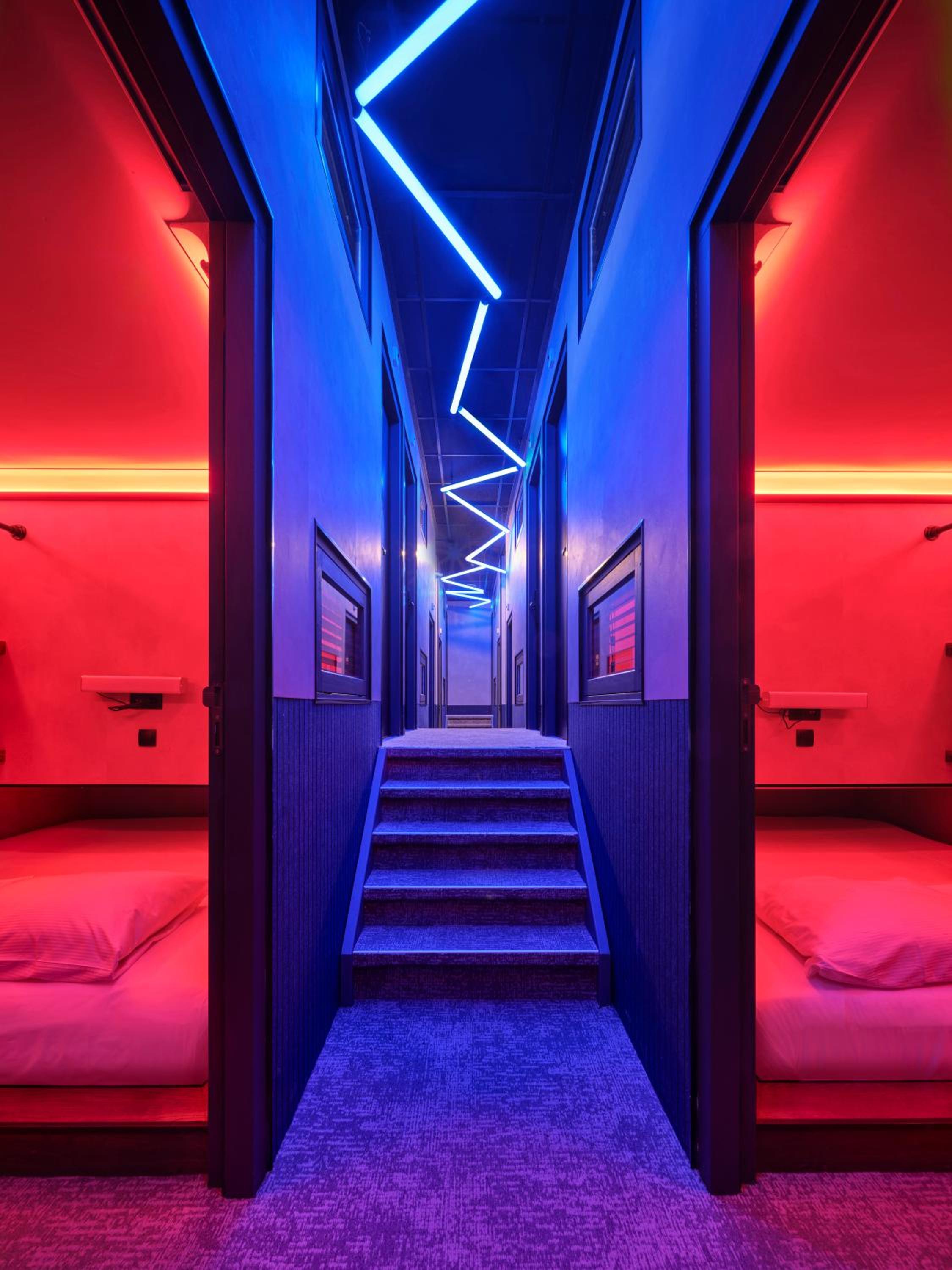 The Hyve Capsule hostel Amsterdam