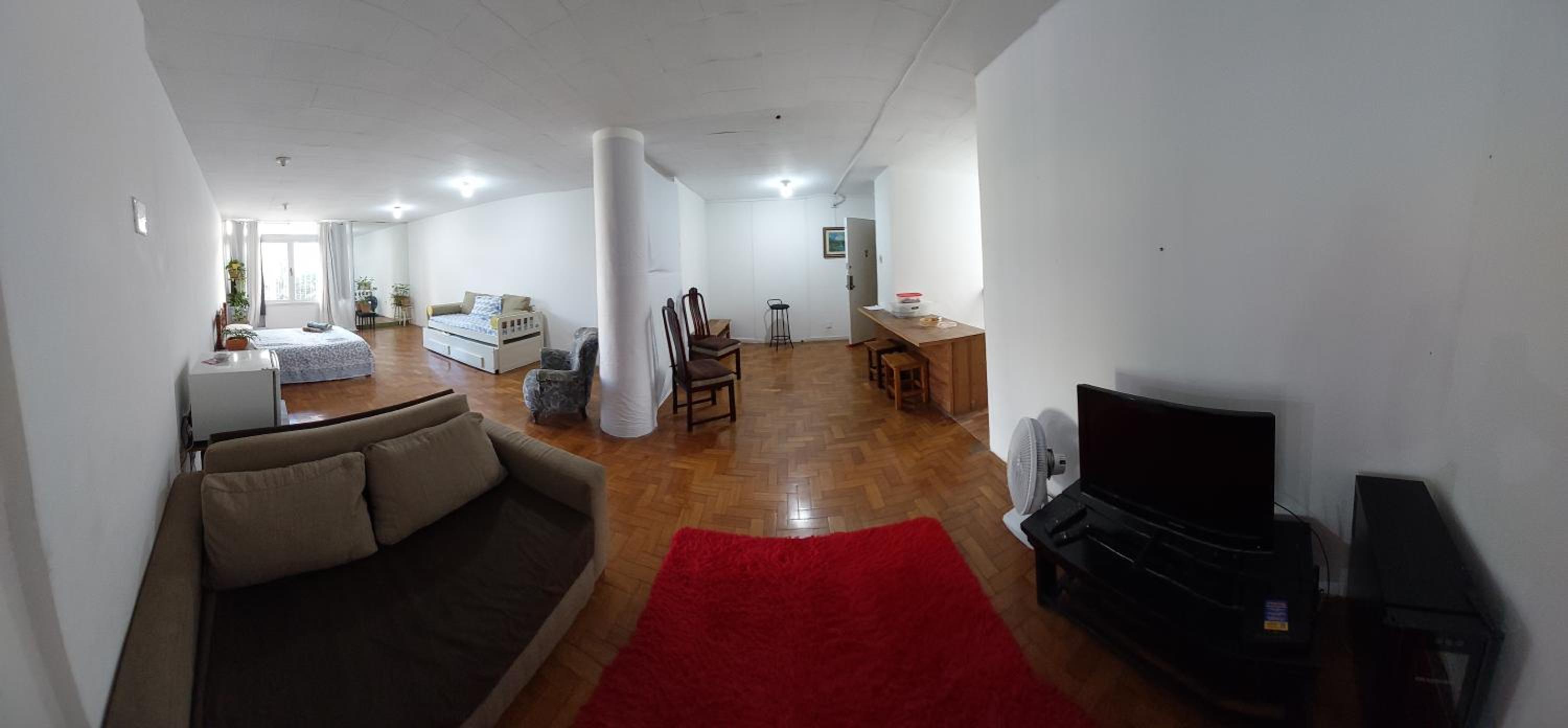 Apartamento espaçoso e completo no Centro do Rio, perto do metro
