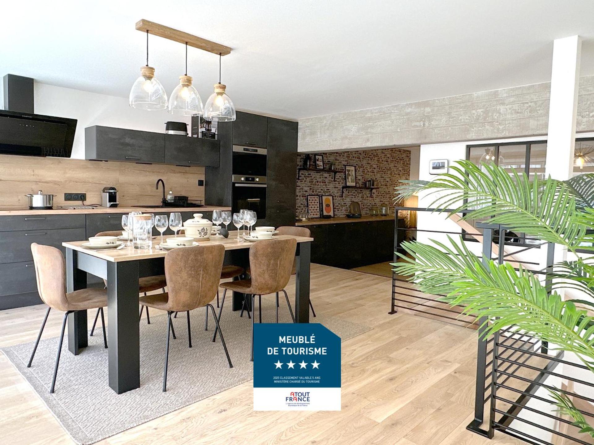 Atelier Louis & Cie - Appartement classé 4 étoiles - 5 à 6 pers