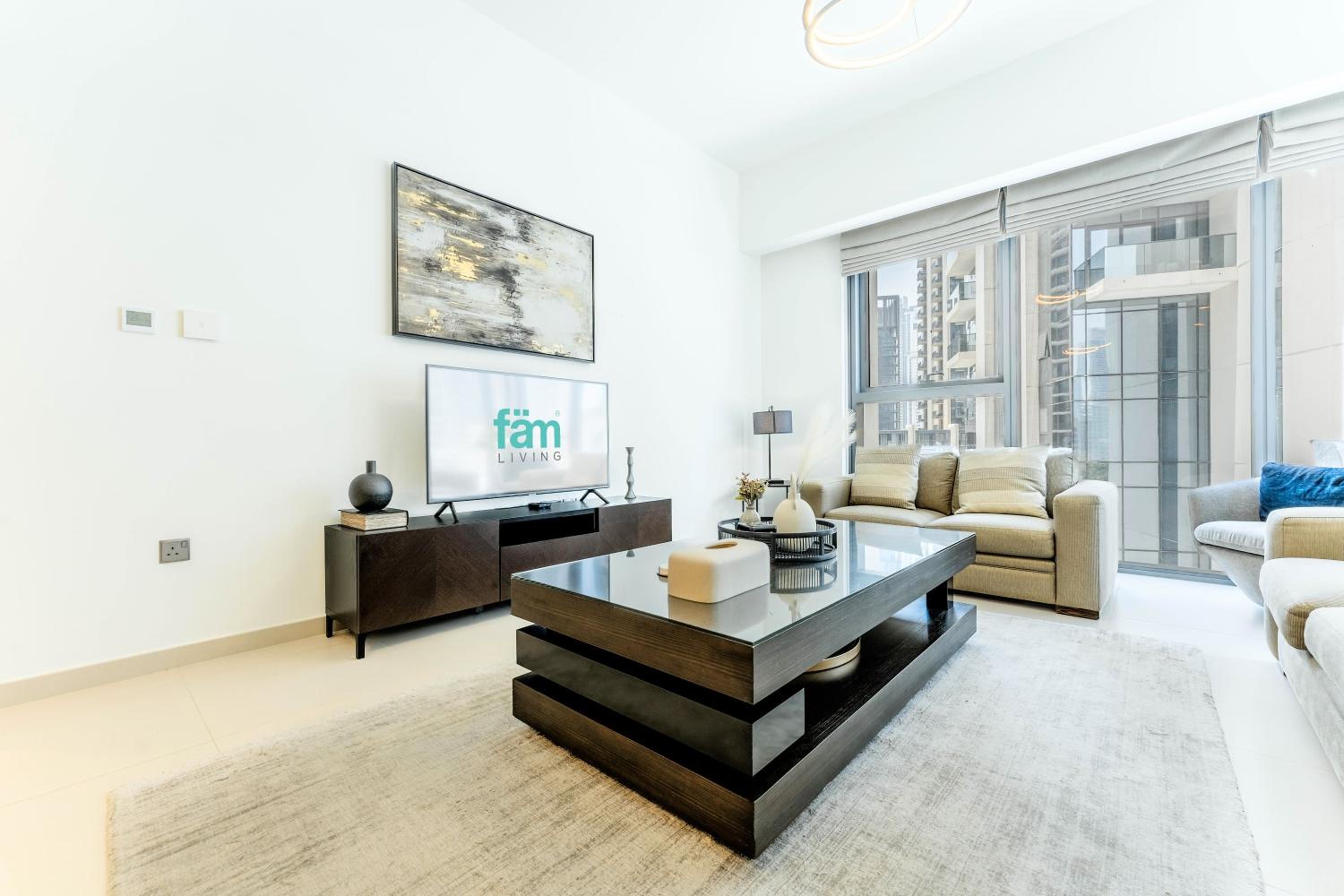 FAM Living Act Two 1BR Walk to Burj & Dubai Mall