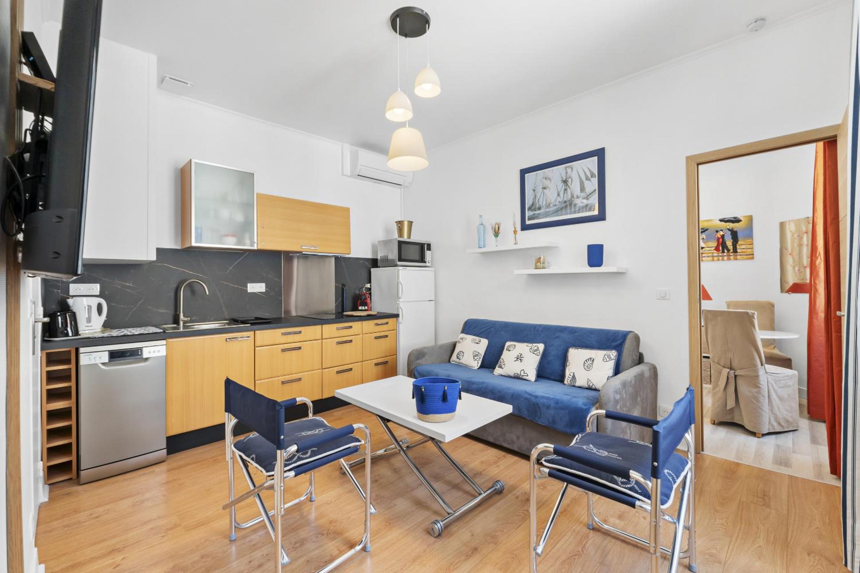 1 chambres , 131 rue d'antibes