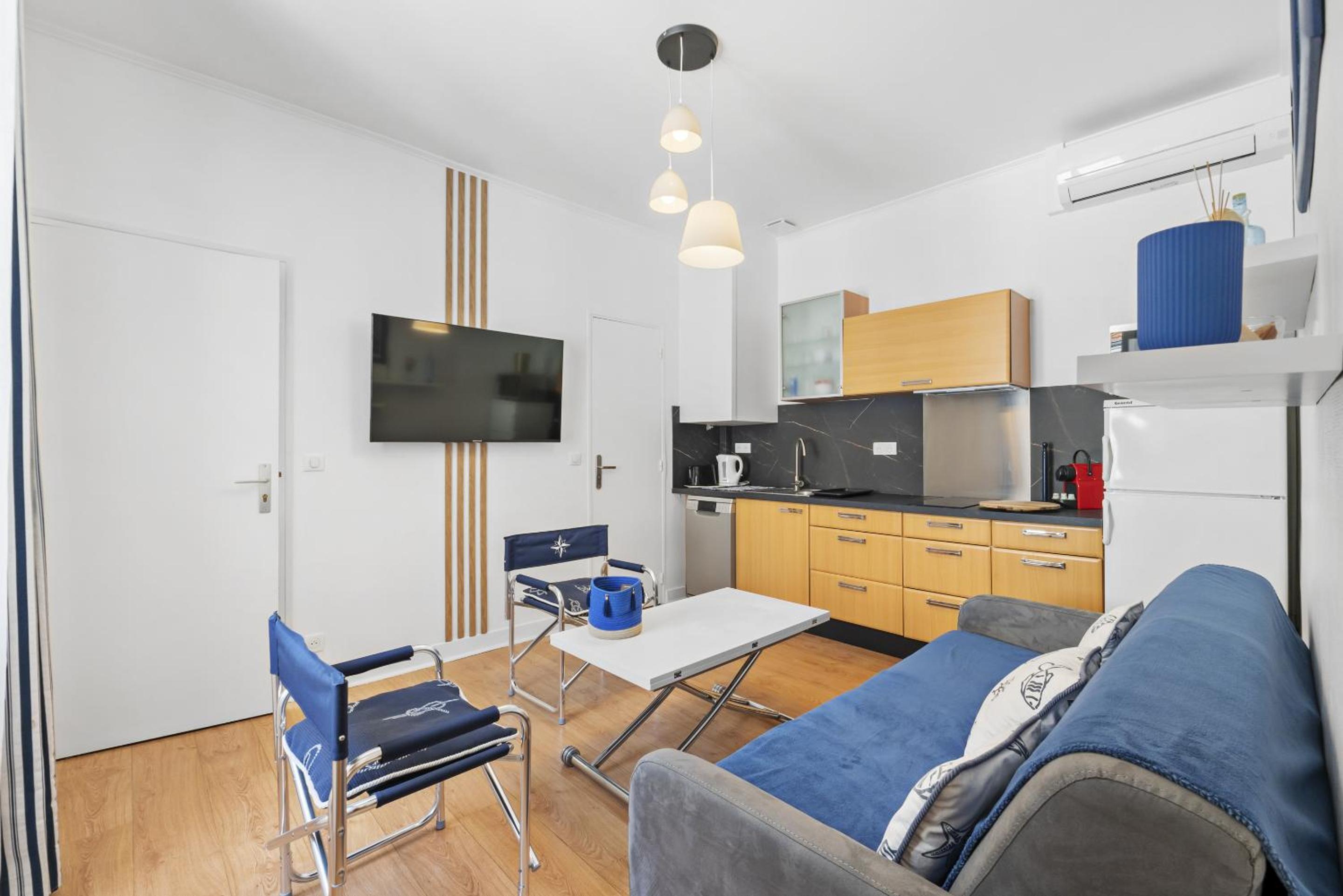 1 chambres , 131 rue d'antibes