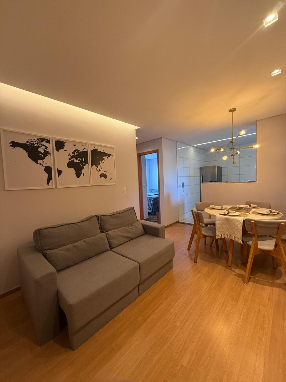 Apartamento completo com 2 quartos em Lagoa Santa