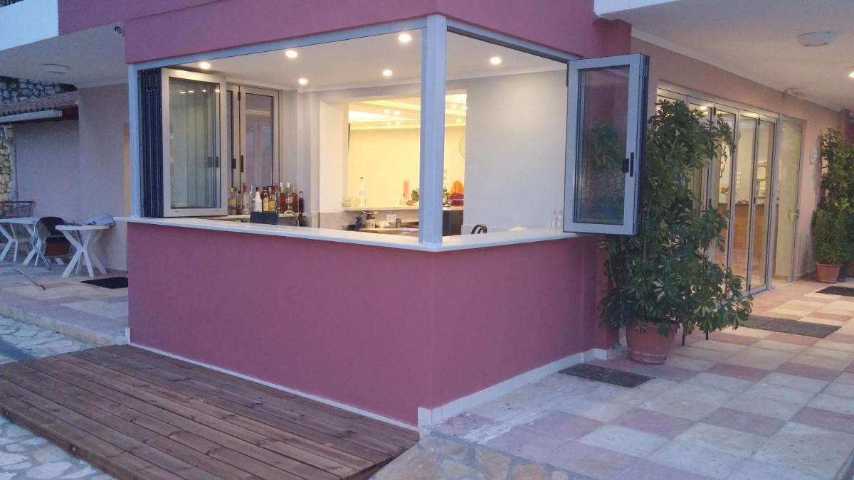 outdoor BBQ area