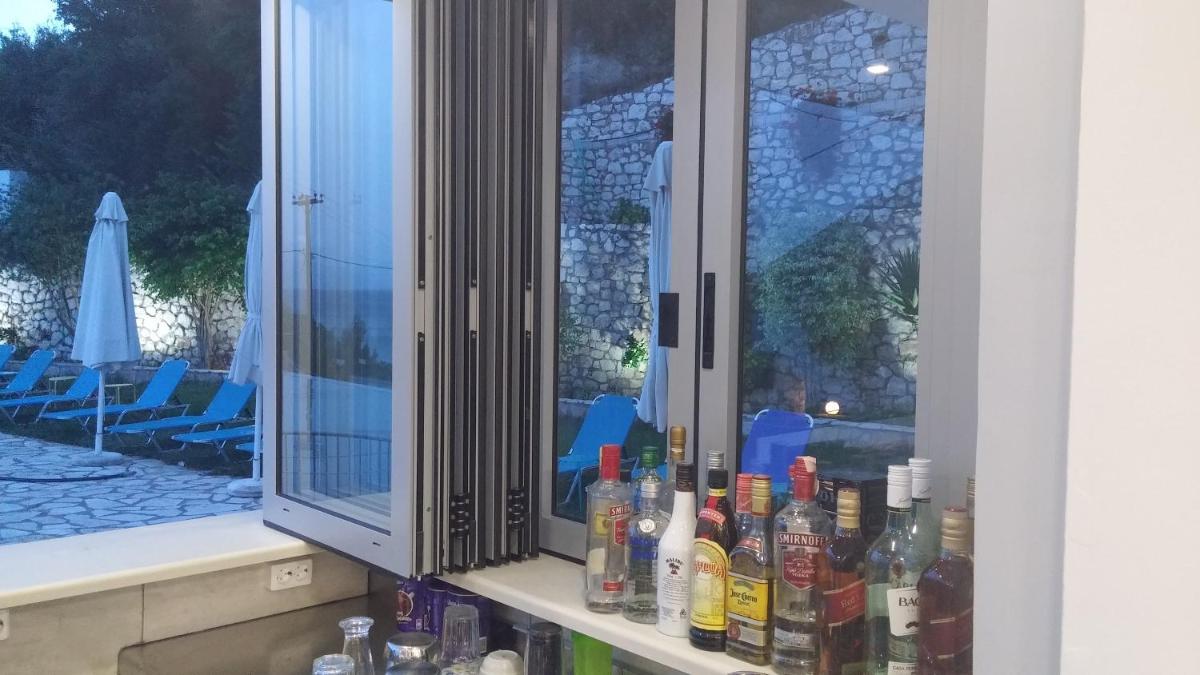 outdoor BBQ area