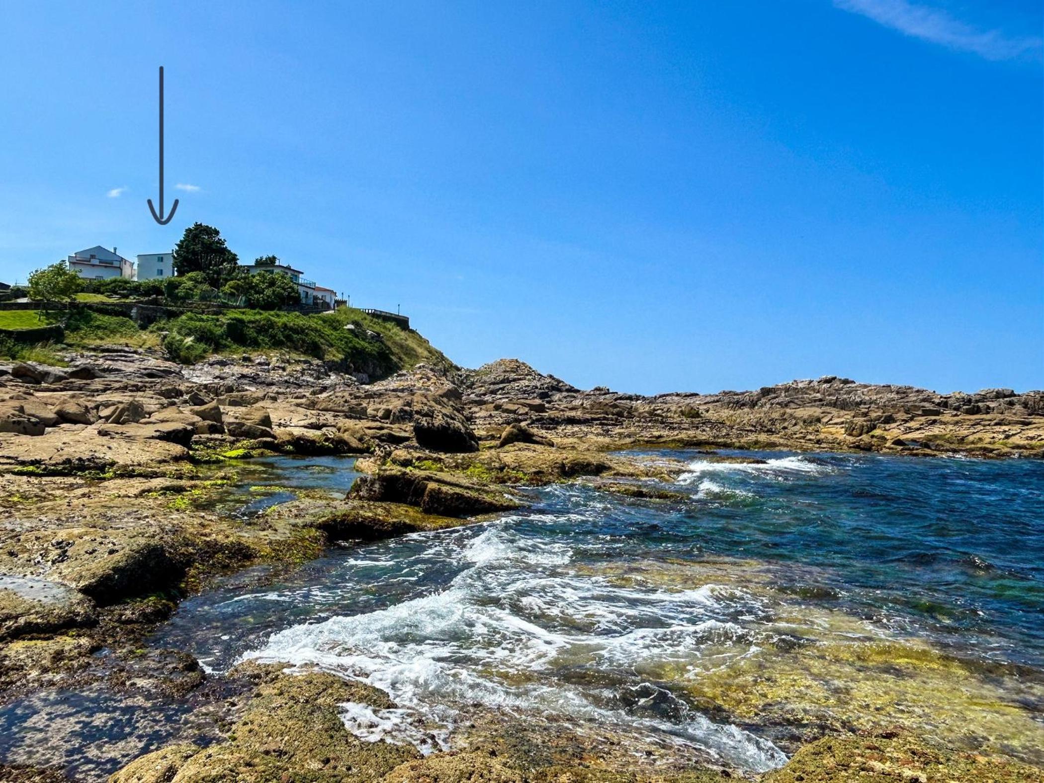 OLarDasOlas - Casa con jardin privado frente al mar, Porto do Son