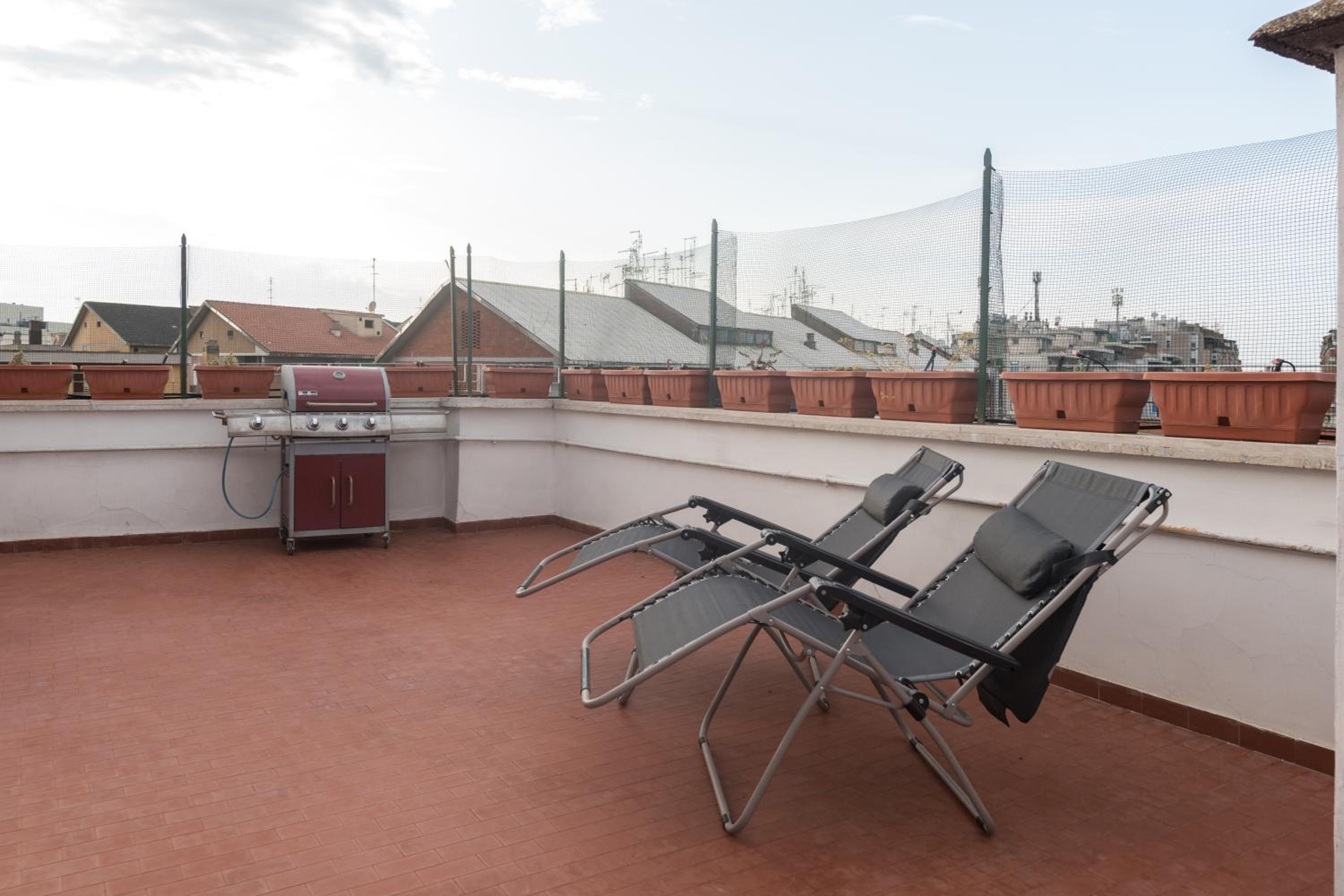 Tiburtina Station Rooftop Angel Joy with Private Terrace - Superattico con Terrazzo privato