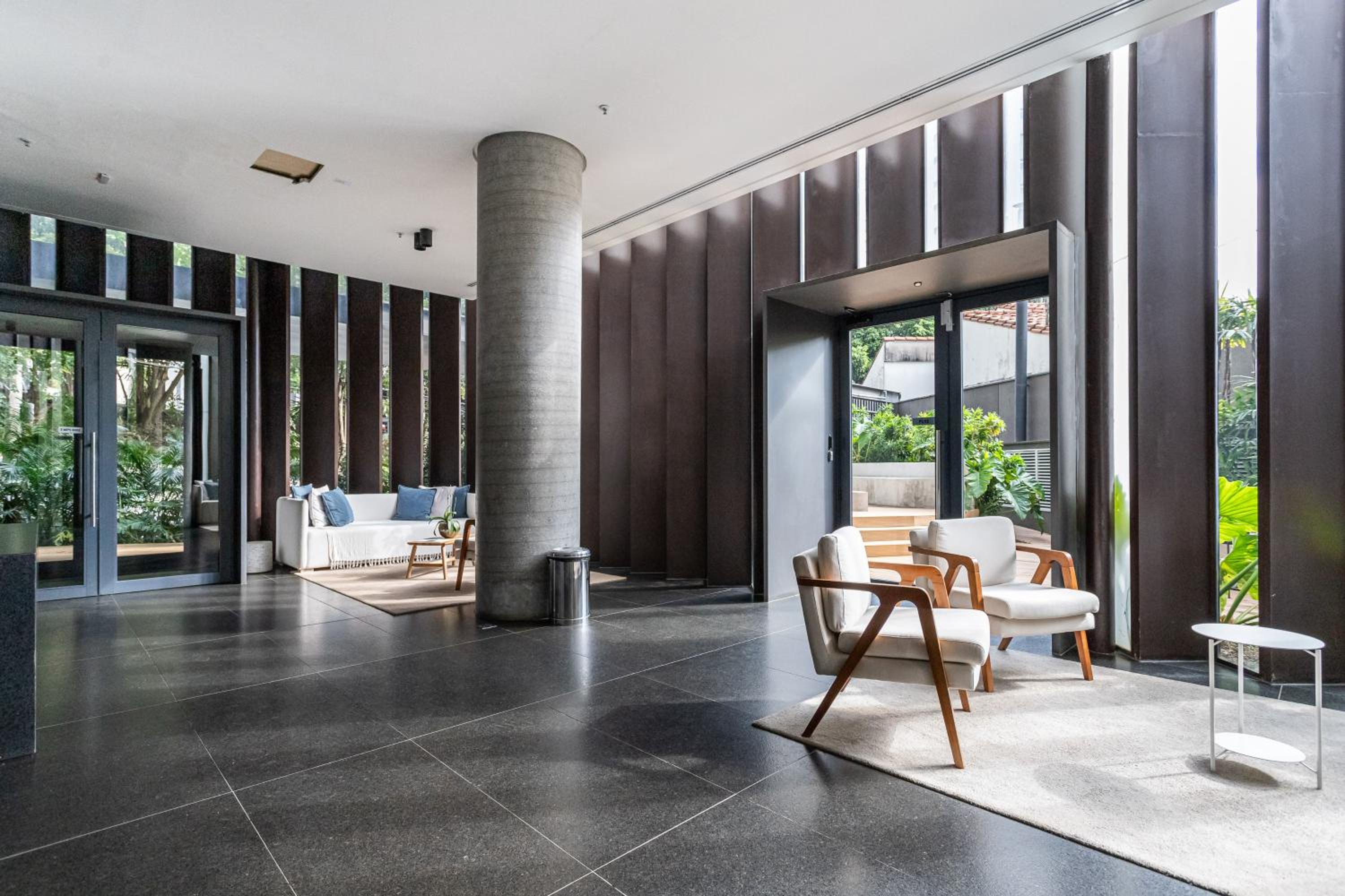 Onze22 by Viva - Estúdios Modernos a 400m do Metrô Vila Madalena com Piscina no Rooftop