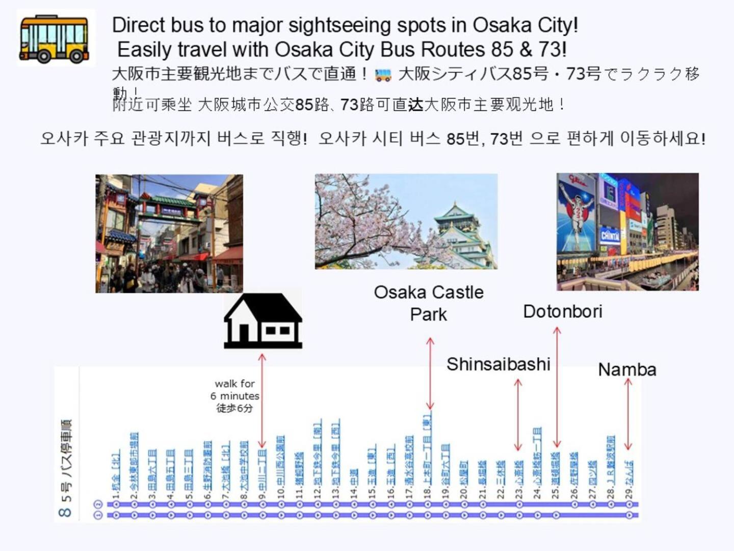 新築戸建98平米 鶴橋コリアンタウン徒歩1分 Osaka Luxe Villa2